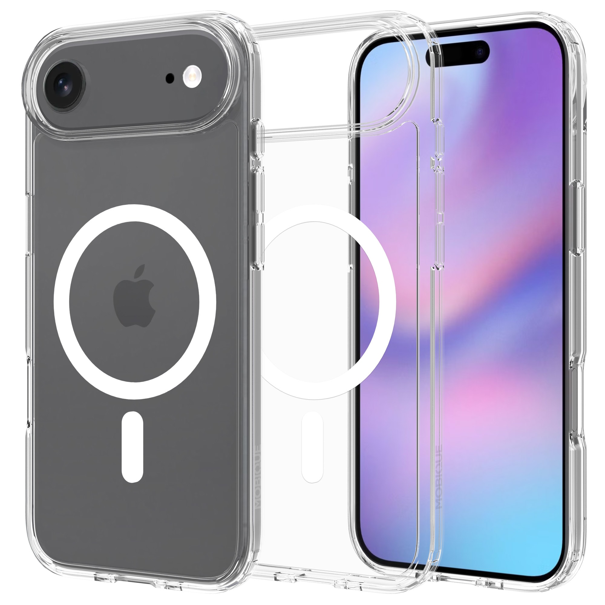 iPhone 17 Air MagSafe Hybrid-cover, Gennemsigtig