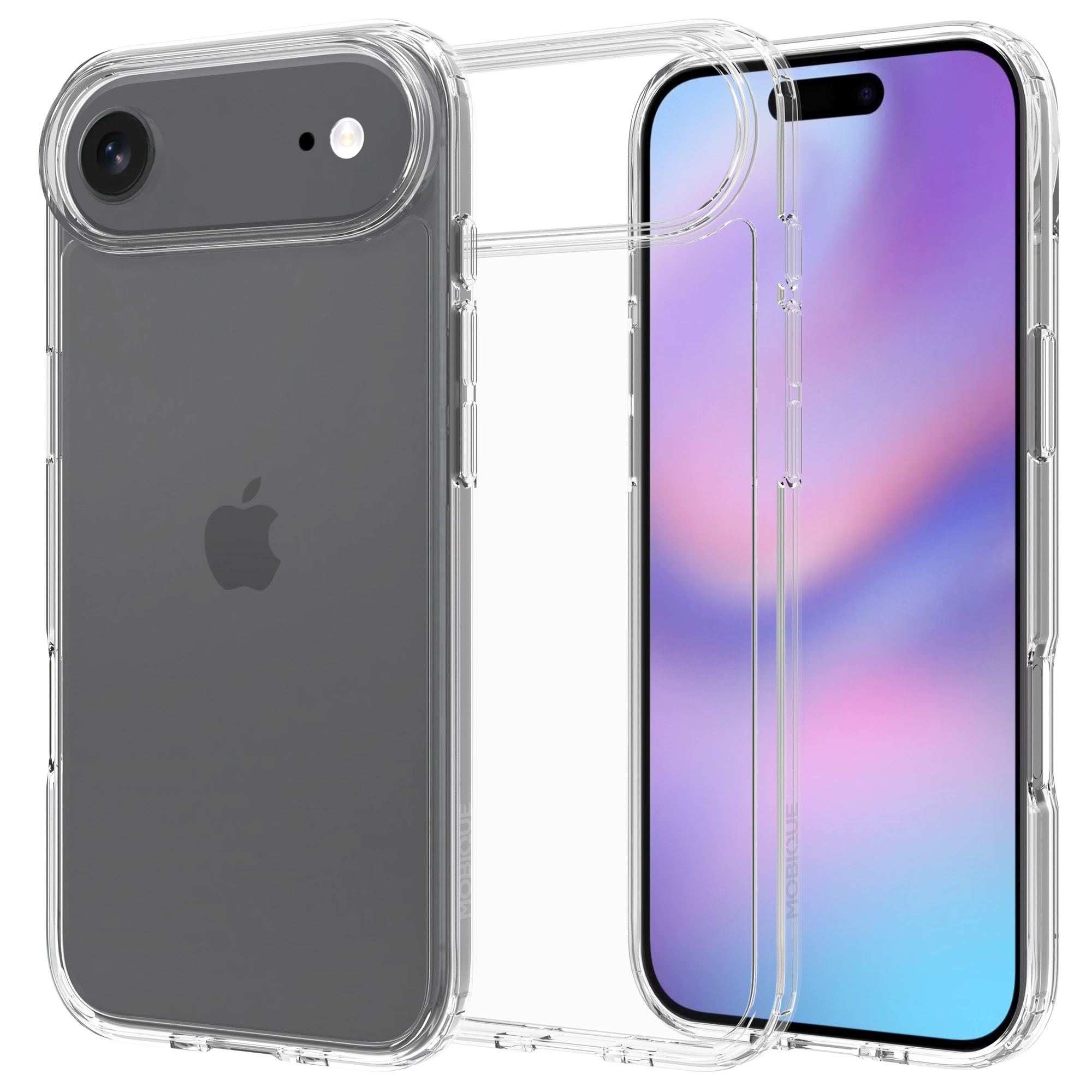 iPhone 17 Air Crystal Hybrid-cover, Gennemsigtig