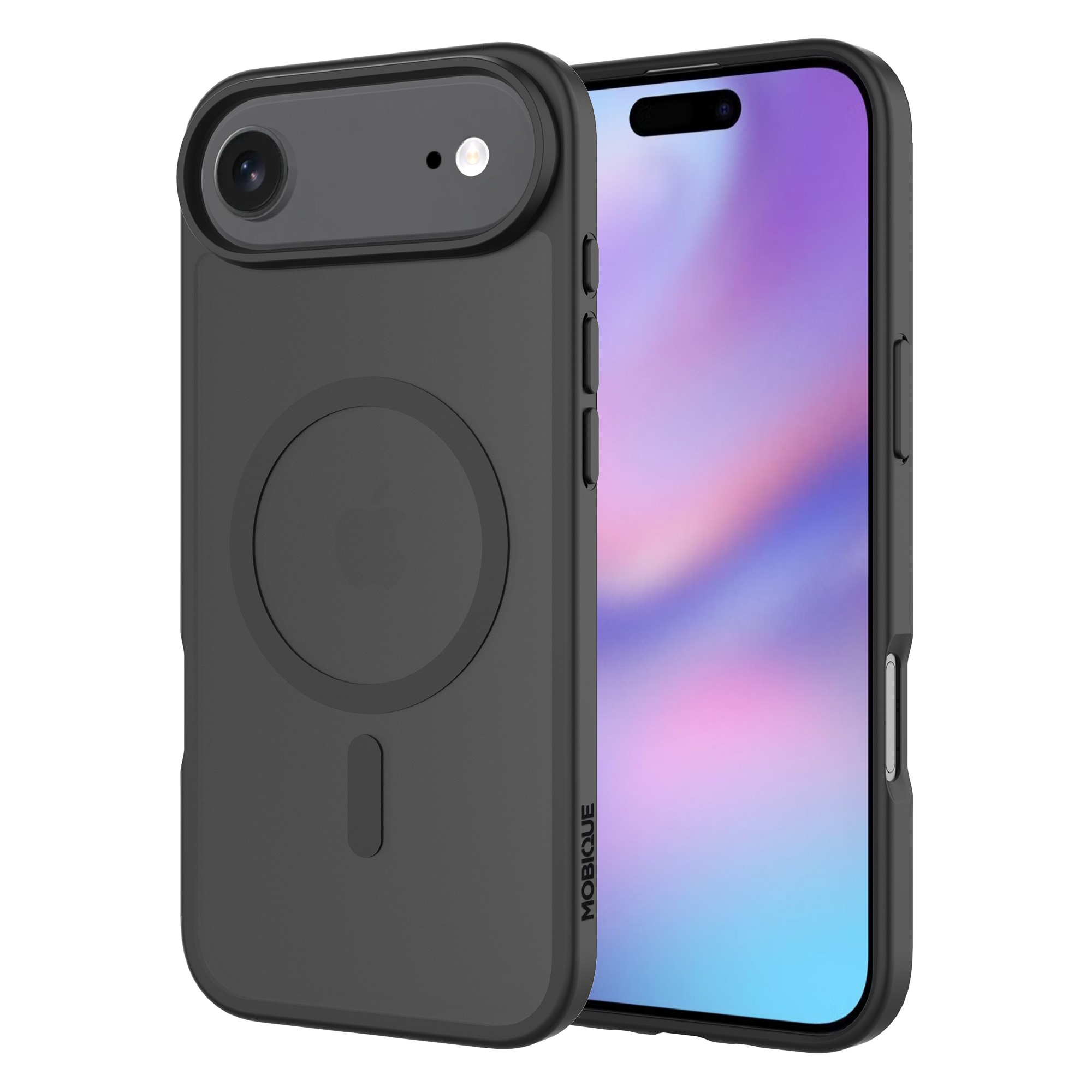 iPhone Air Hybrid-cover magnetisk, Frosted Black