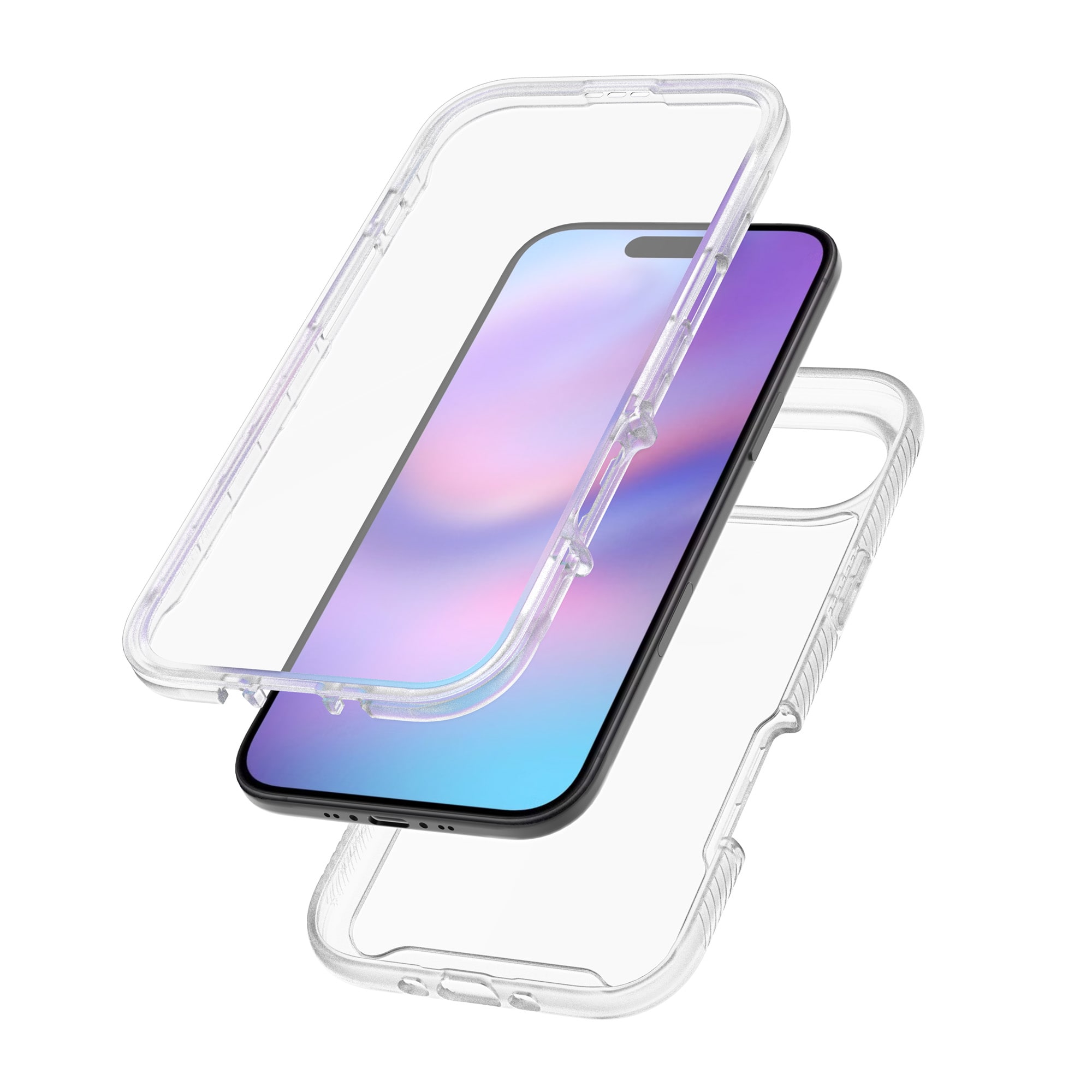 iPhone 17 Air Mobilcover Full Protection, Gennemsigtig