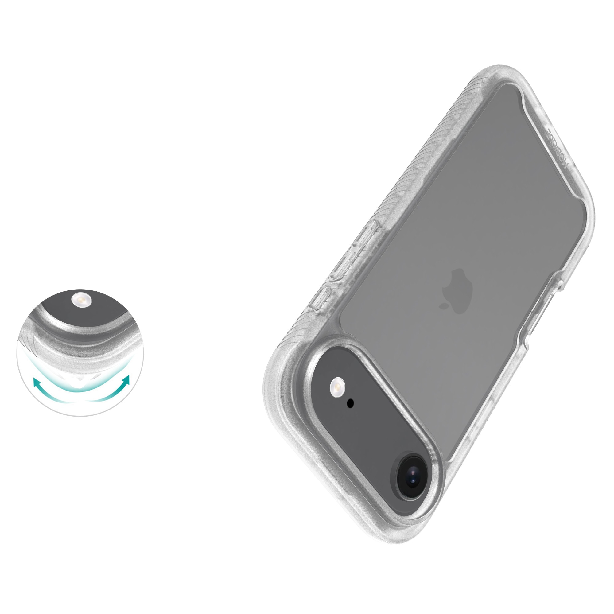 iPhone 17 Air Mobilcover Full Protection, Gennemsigtig