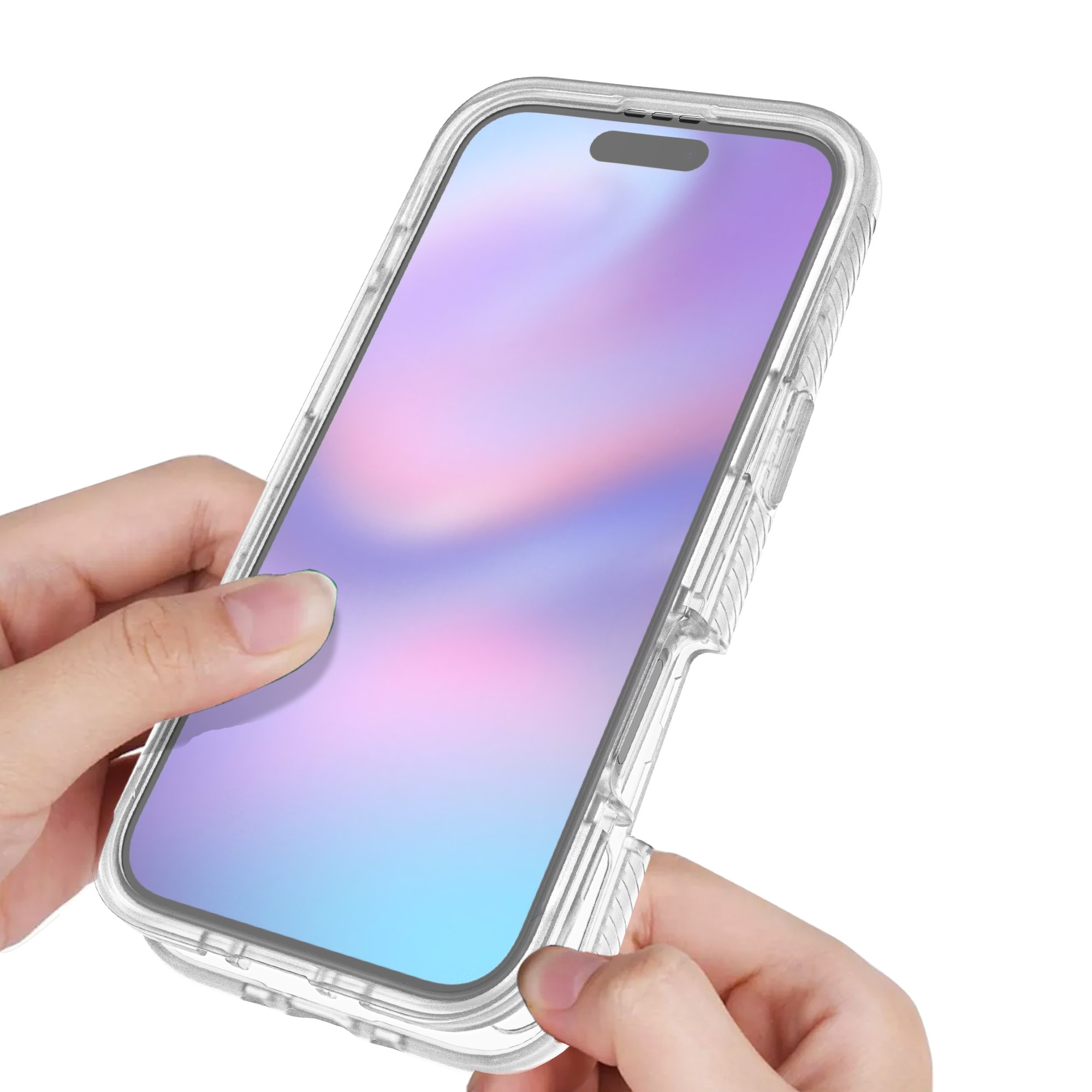 iPhone 17 Air Mobilcover Full Protection, Gennemsigtig