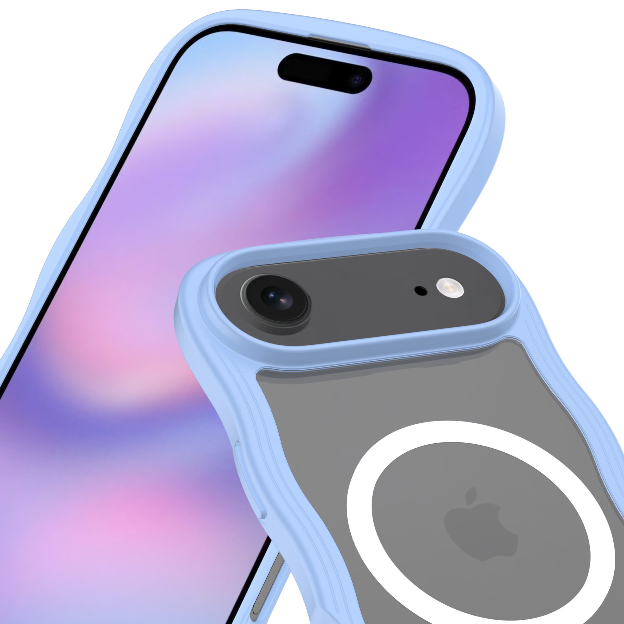 iPhone Air The Wave Magnetic Case, Blå