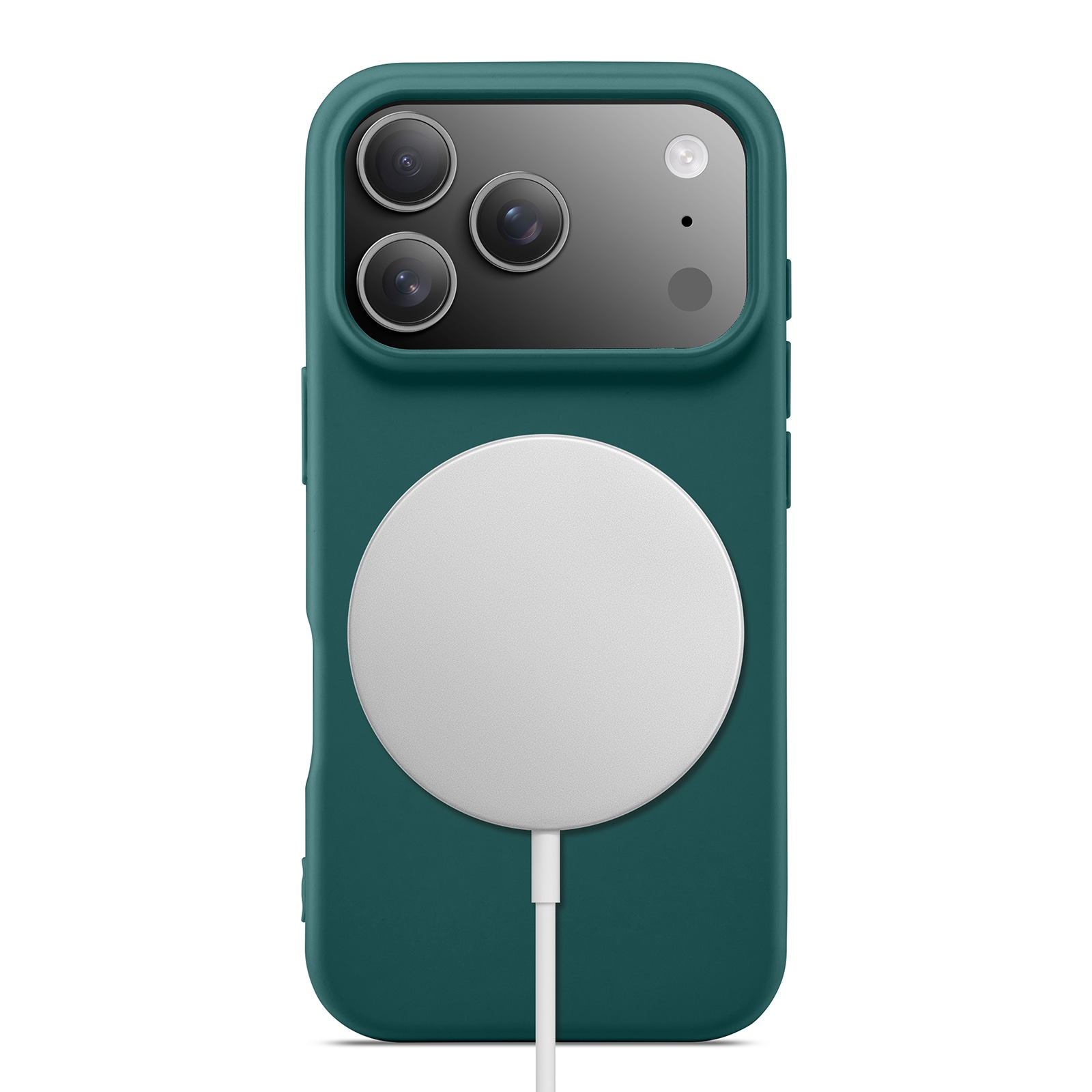 iPhone 17 Pro MagSafe mobilcover i TPU, Mørkegrøn