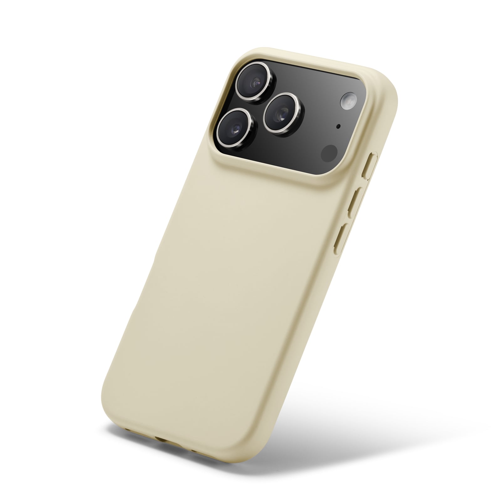 iPhone 17 Pro MagSafe mobilcover i TPU, Beige