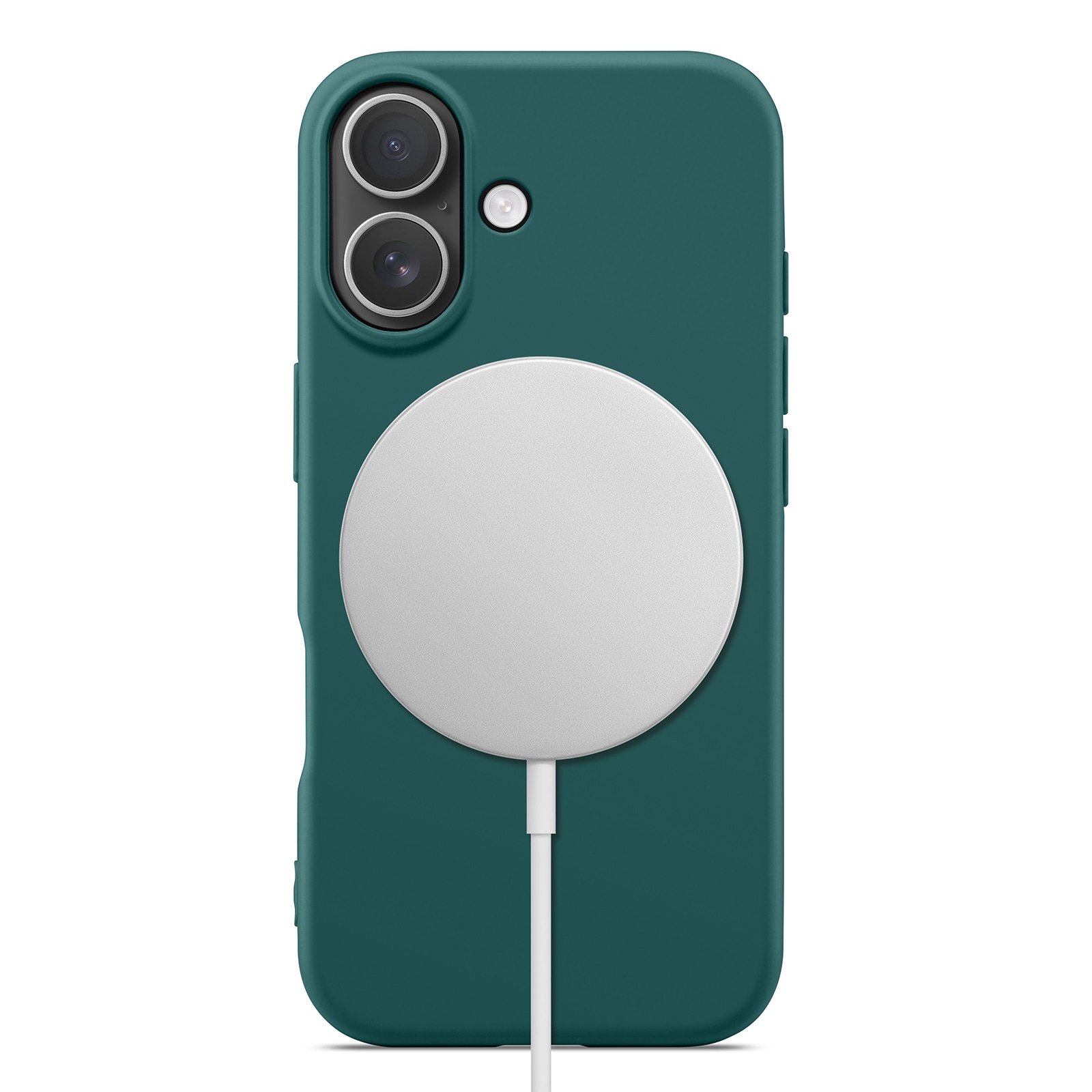 iPhone 17 MagSafe mobilcover i TPU, Mørkegrøn