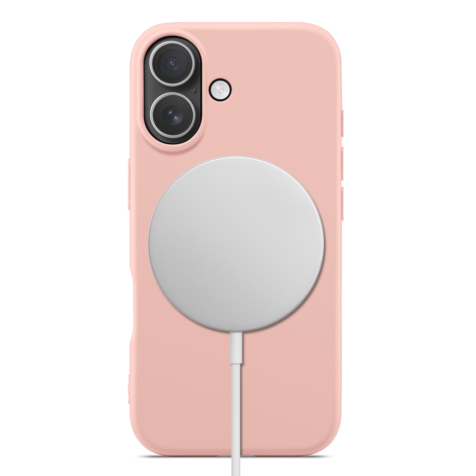 iPhone 17 MagSafe mobilcover i TPU, Lyserød