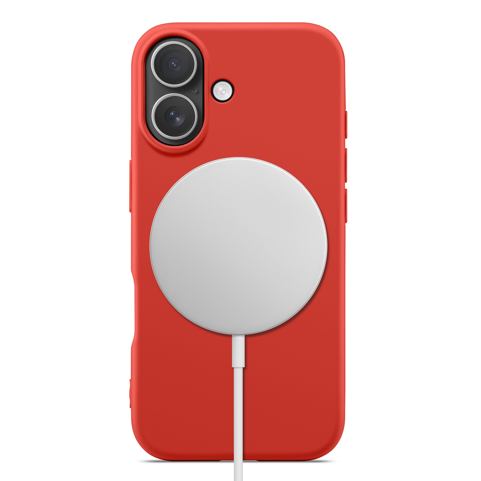 iPhone 17 MagSafe mobilcover i TPU, Rød