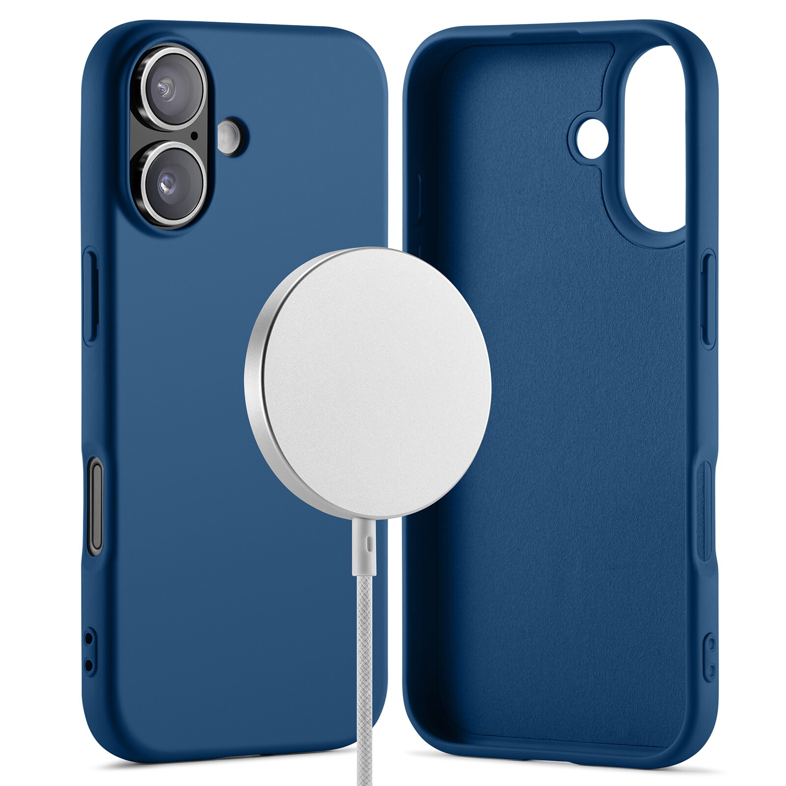 iPhone 17 MagSafe mobilcover i TPU, Mørkeblå