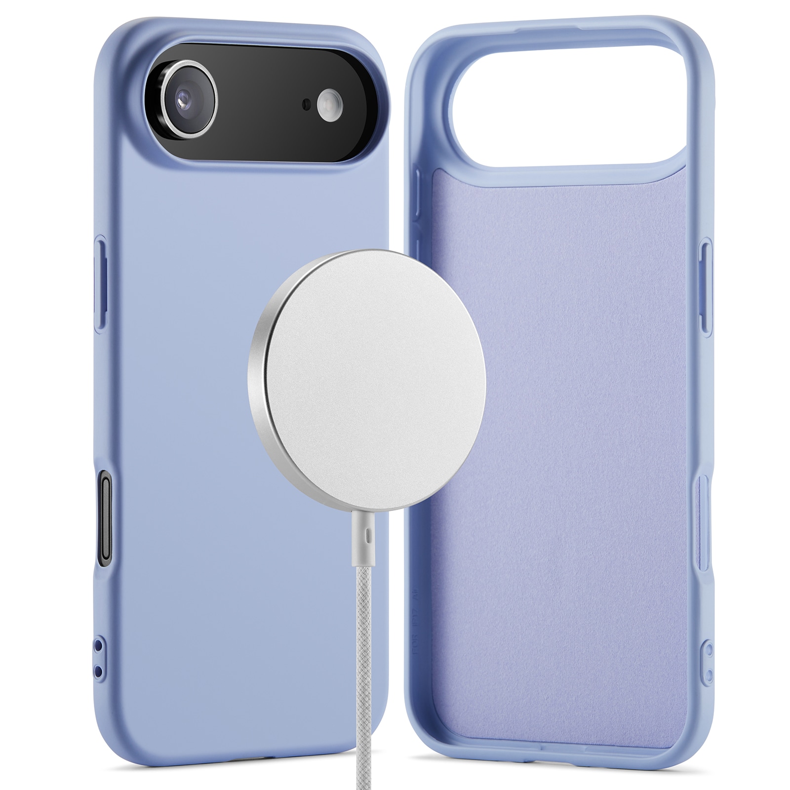 iPhone 17 Air MagSafe mobilcover i TPU, Lilla