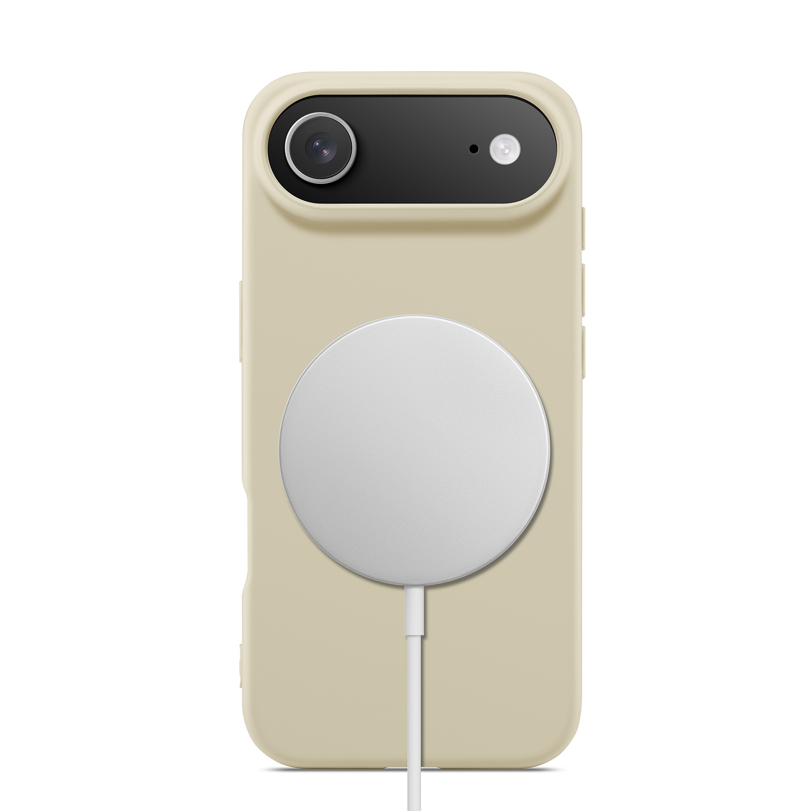 iPhone 17 Air MagSafe mobilcover i TPU, Beige