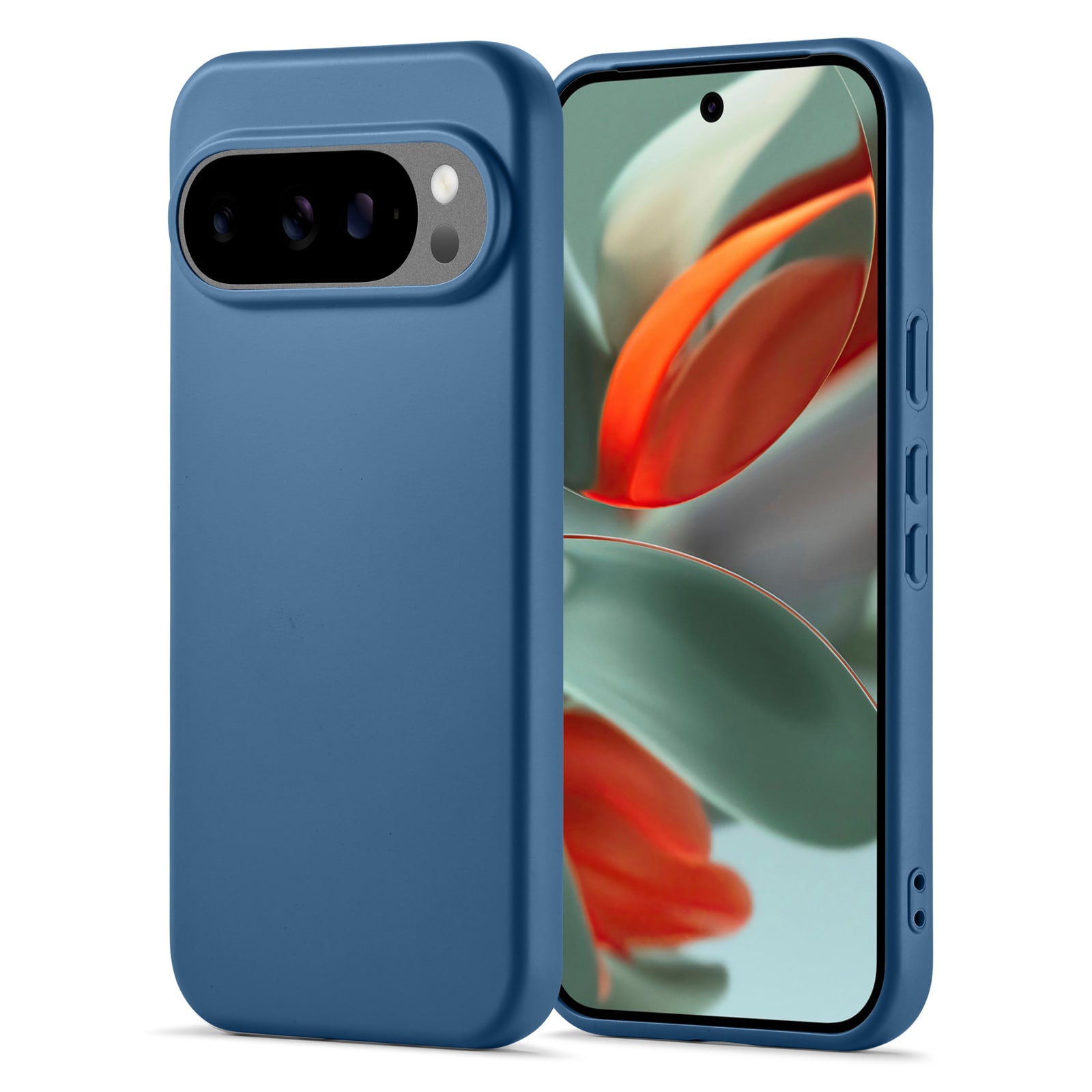Google Pixel 10 Mobilcover i TPU, Mørkeblå