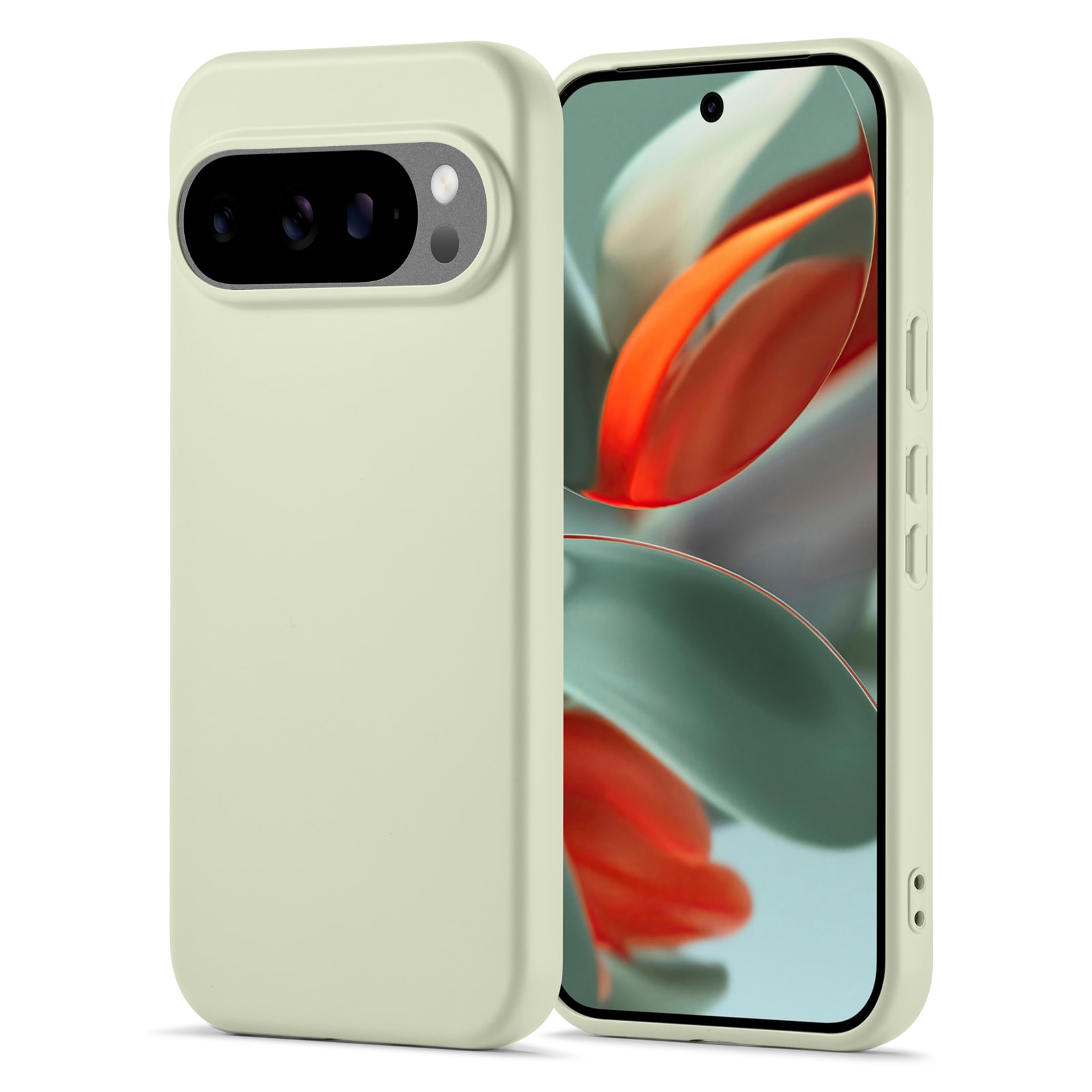 Google Pixel 10 Mobilcover i TPU, Beige