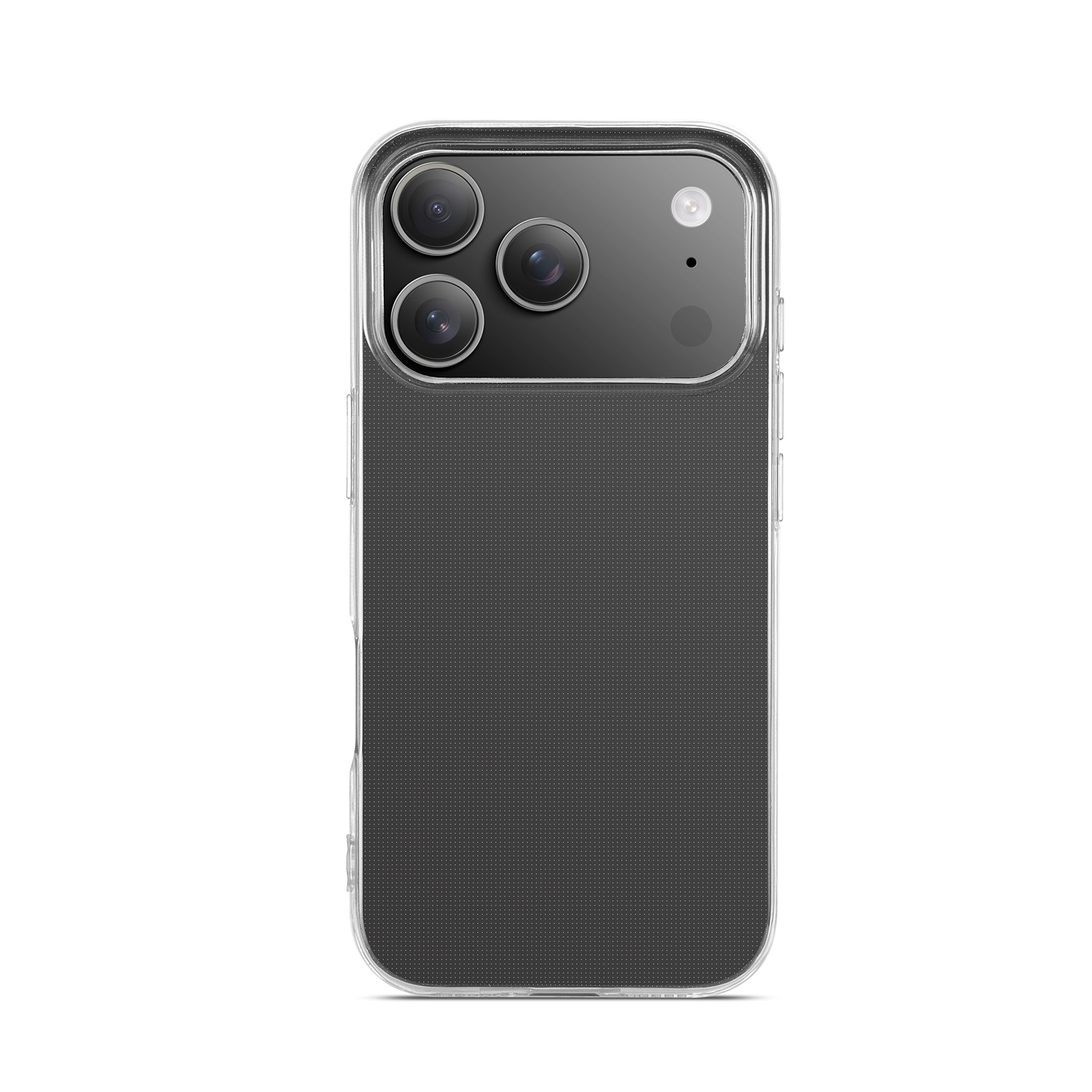 iPhone 17 Pro Max TPU-cover, Gennemsigtig