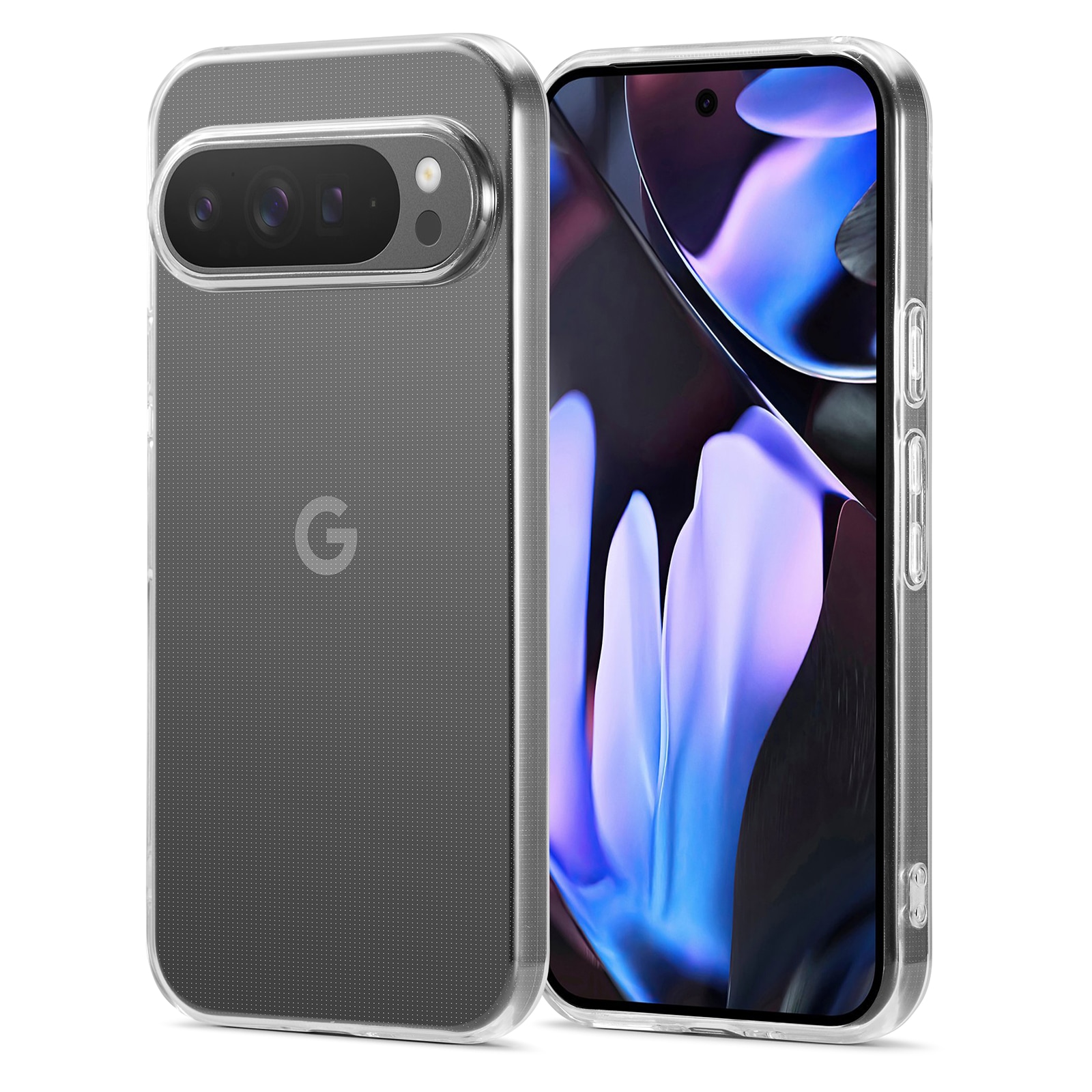 Google Pixel 10 Pro XL TPU-cover, Gennemsigtig