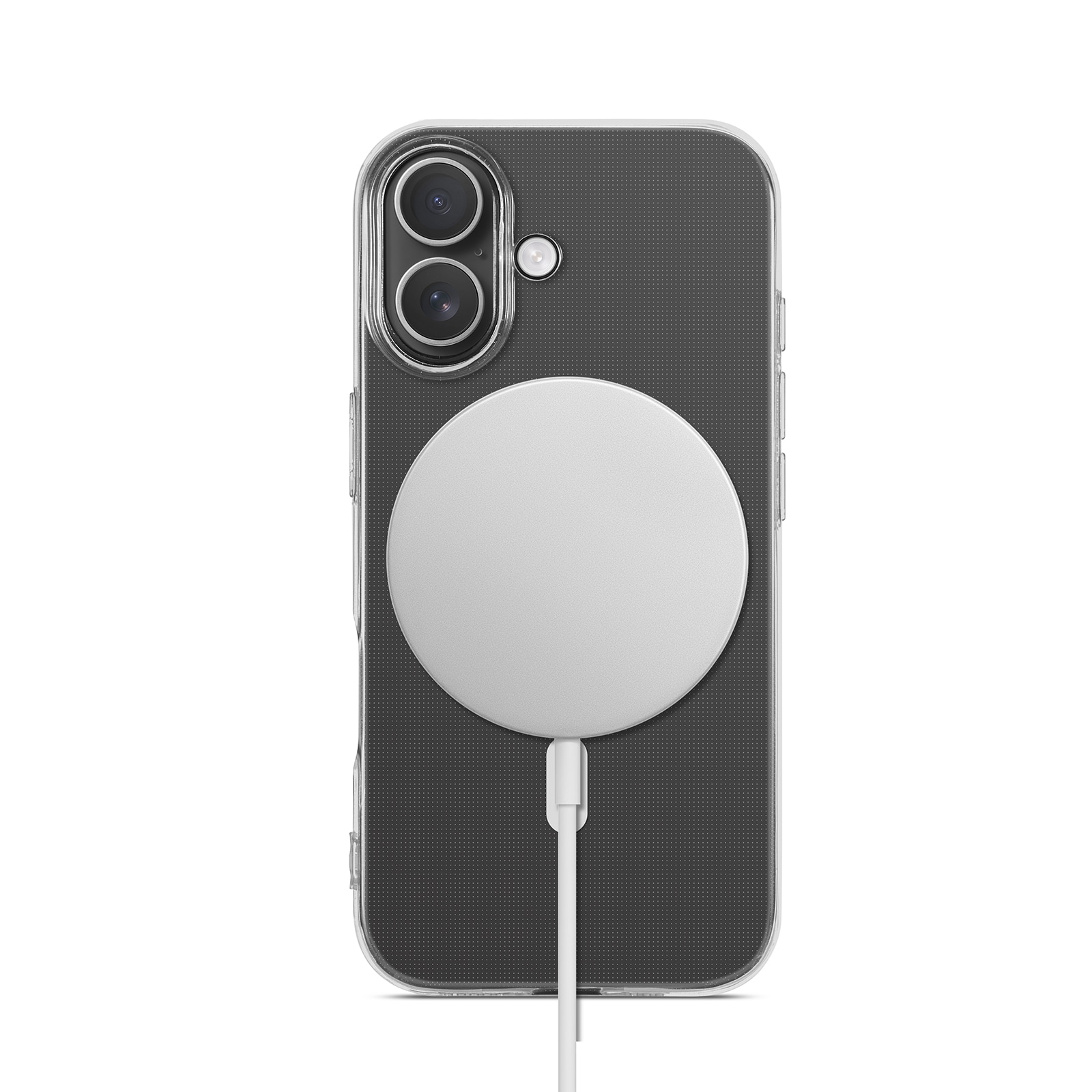 iPhone 17 MagSafe-cover i TPU, Gennemsigtig