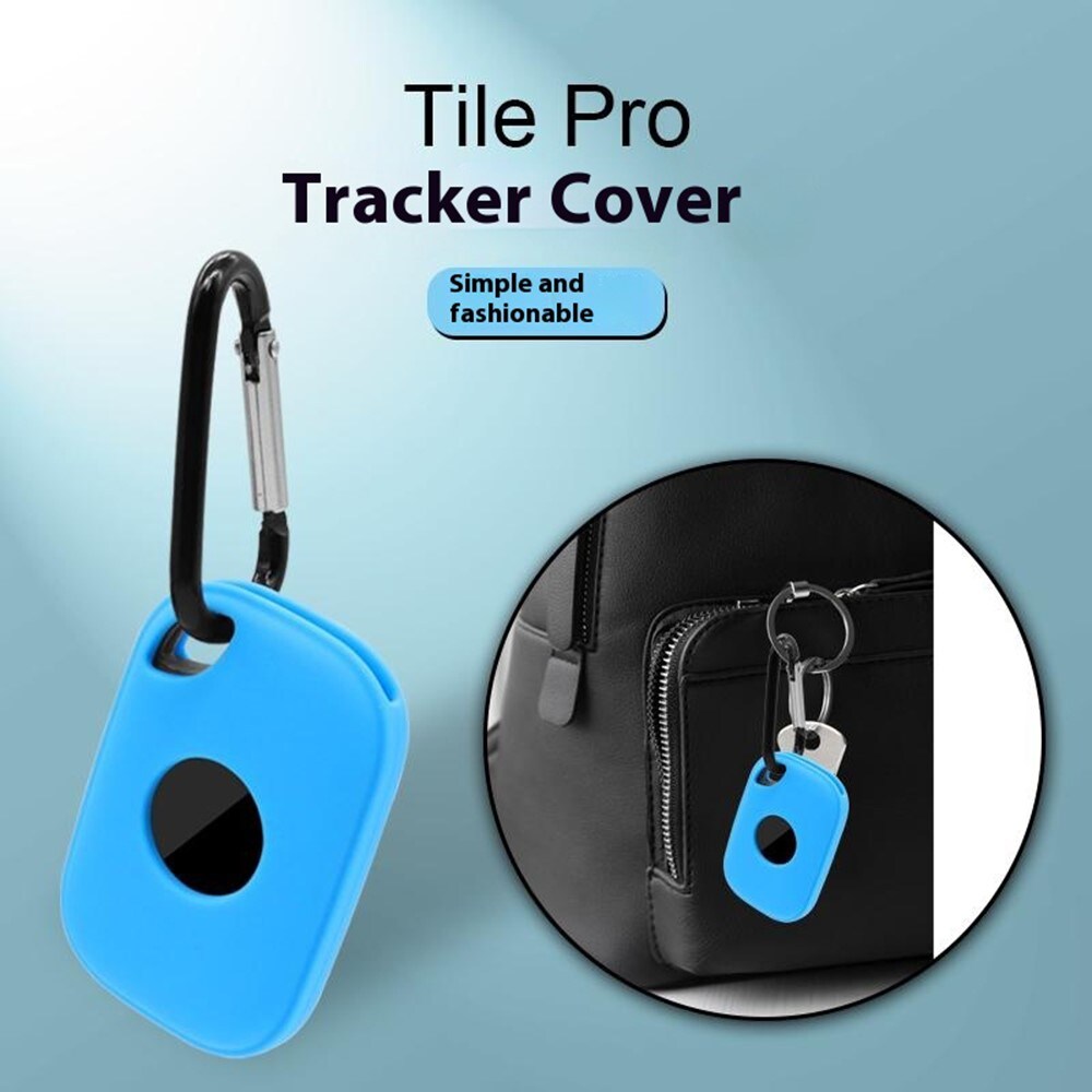 Tile Pro (2024)  Karabinhage med silikonecover, Sort
