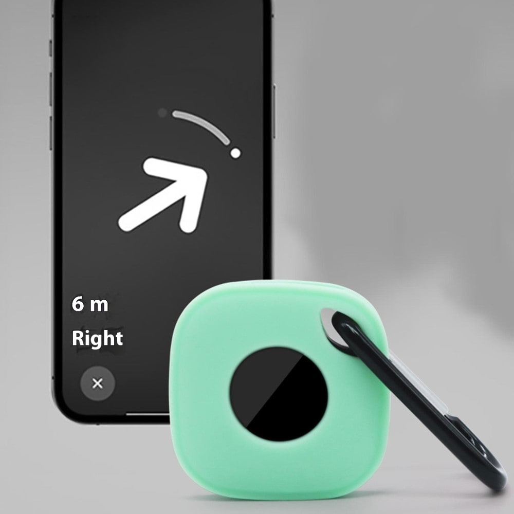 Tile Mate (2024) Karabinhage med silikonecover, Sort