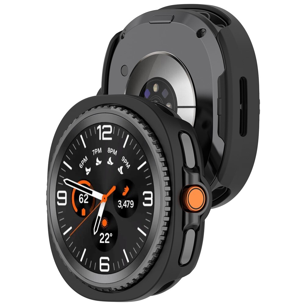 Samsung Galaxy Watch 8 Classic Hårdt Cover, Sort