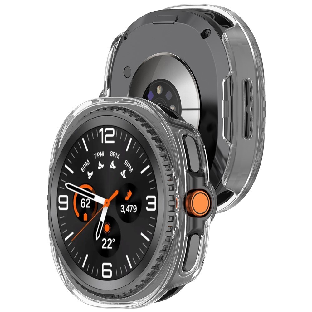 Samsung Galaxy Watch 8 Classic Hårdt Cover, Gennemsigtig
