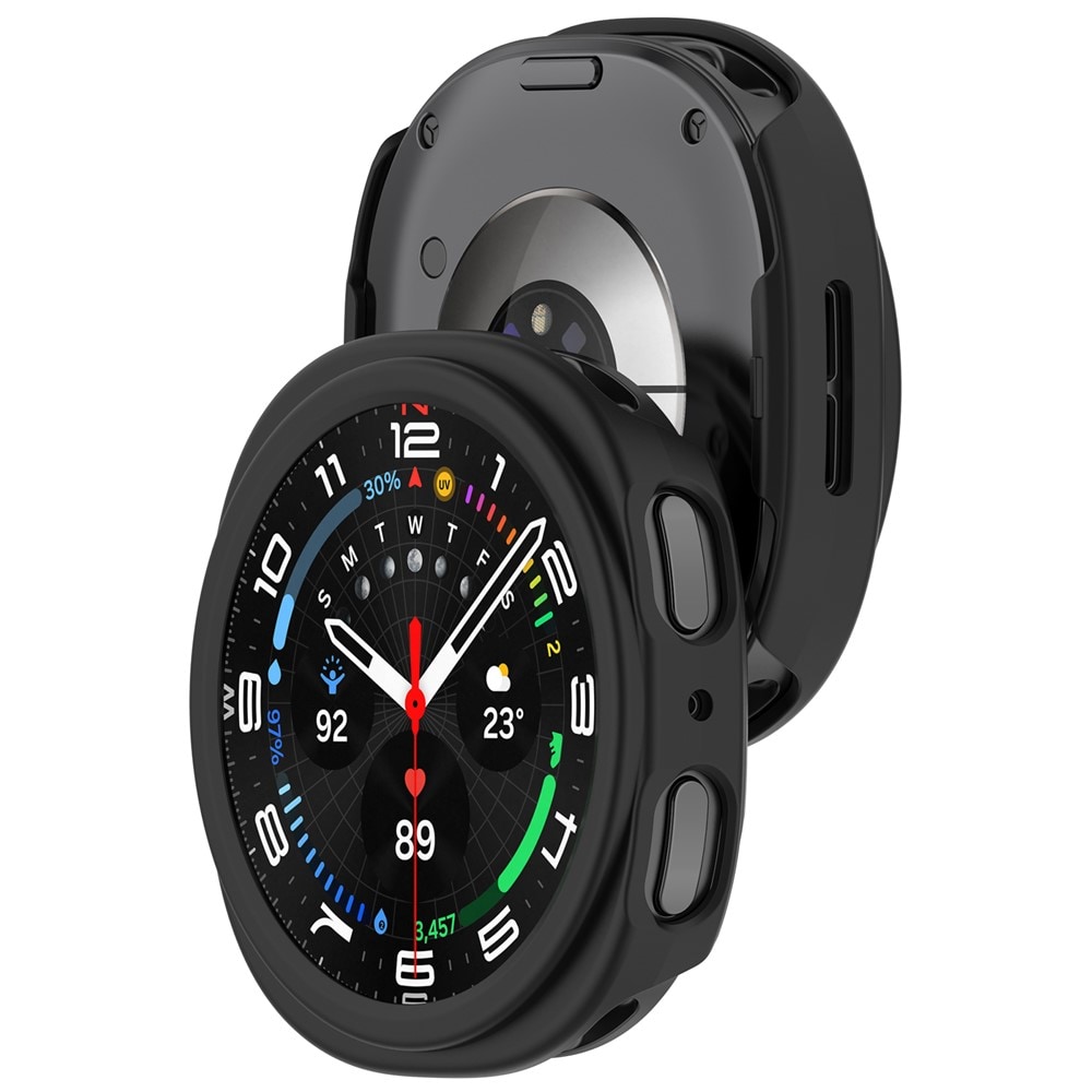 Samsung Galaxy Watch 8 40mm Hårdt Cover, Sort