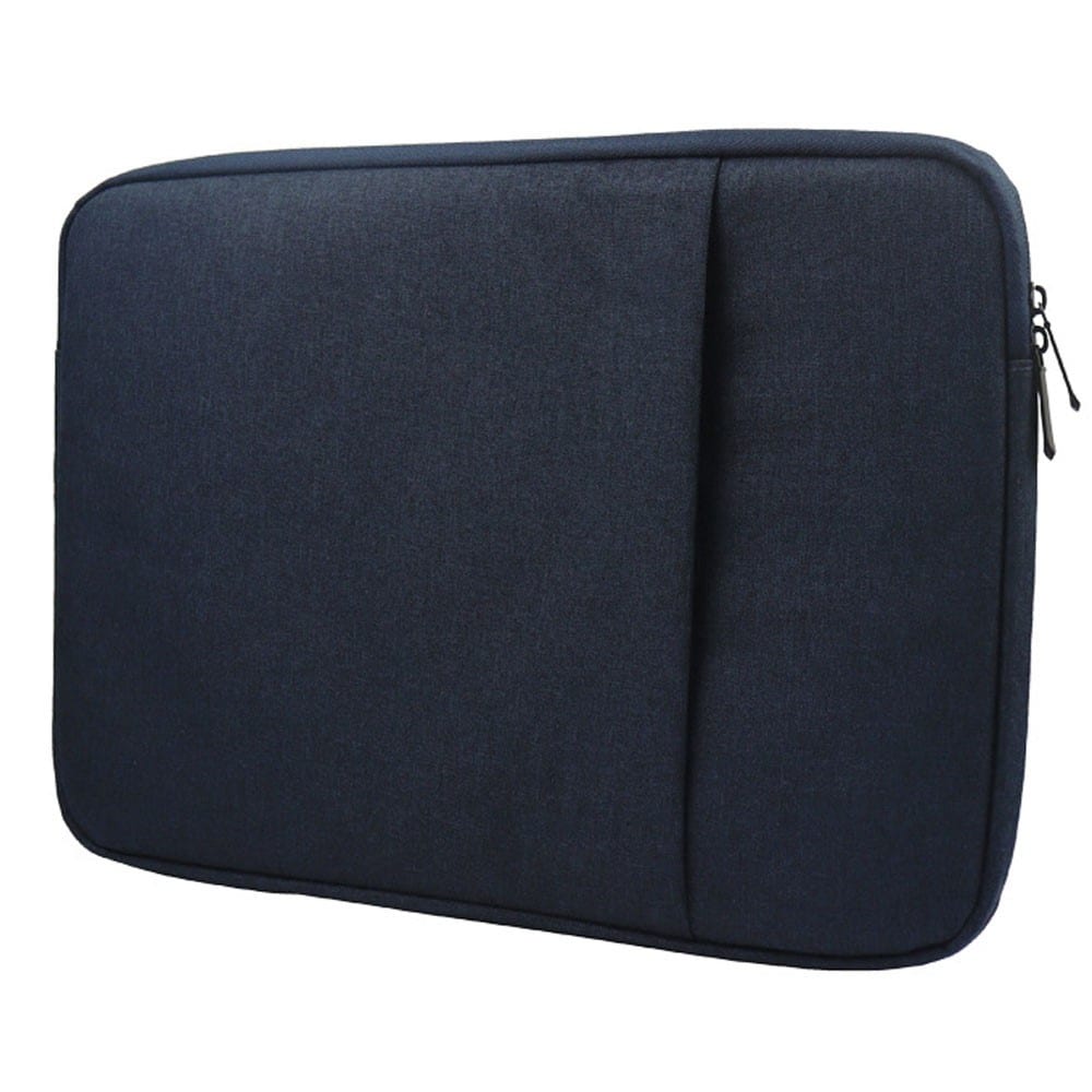 14" enkelt laptopetui, Sort