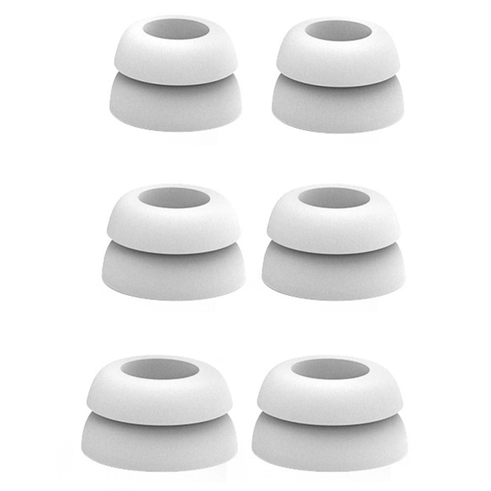   3-pak silikone Ear Tips, Hvid