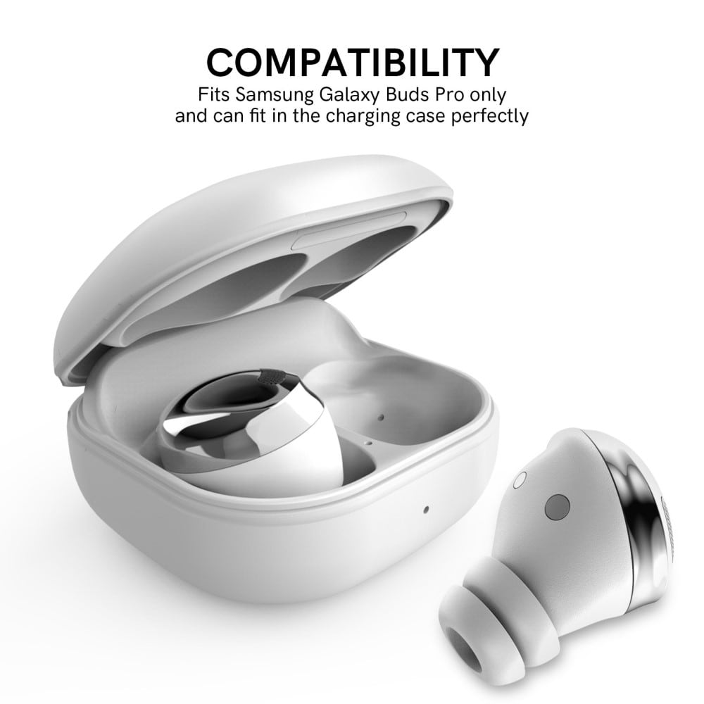   3-pak silikone Ear Tips, Sort
