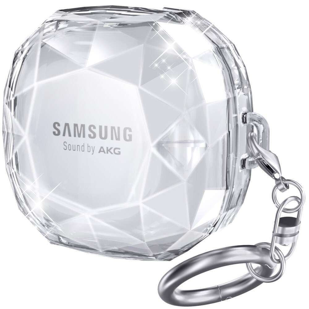 Samsung Galaxy Buds FE Cover diamant, Gennemsigtig