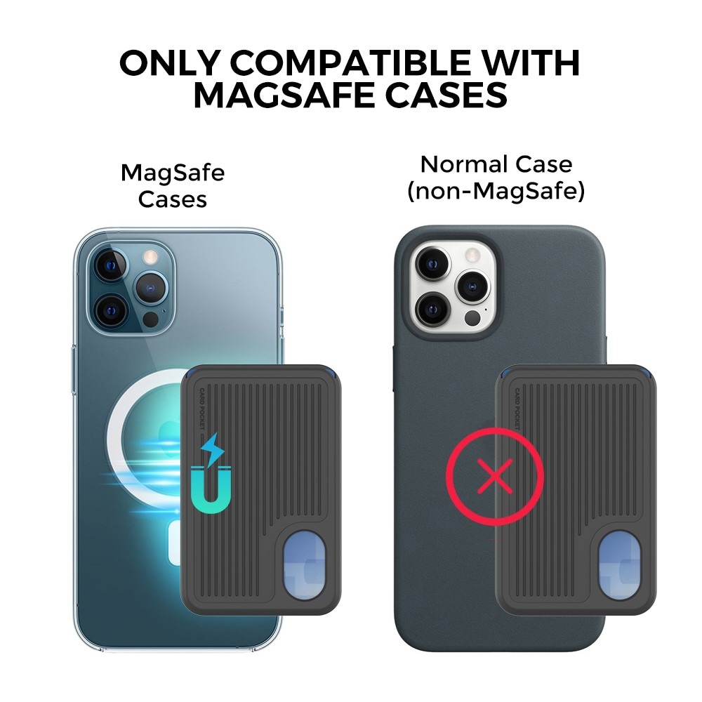 MagSafe kortholder, Sort