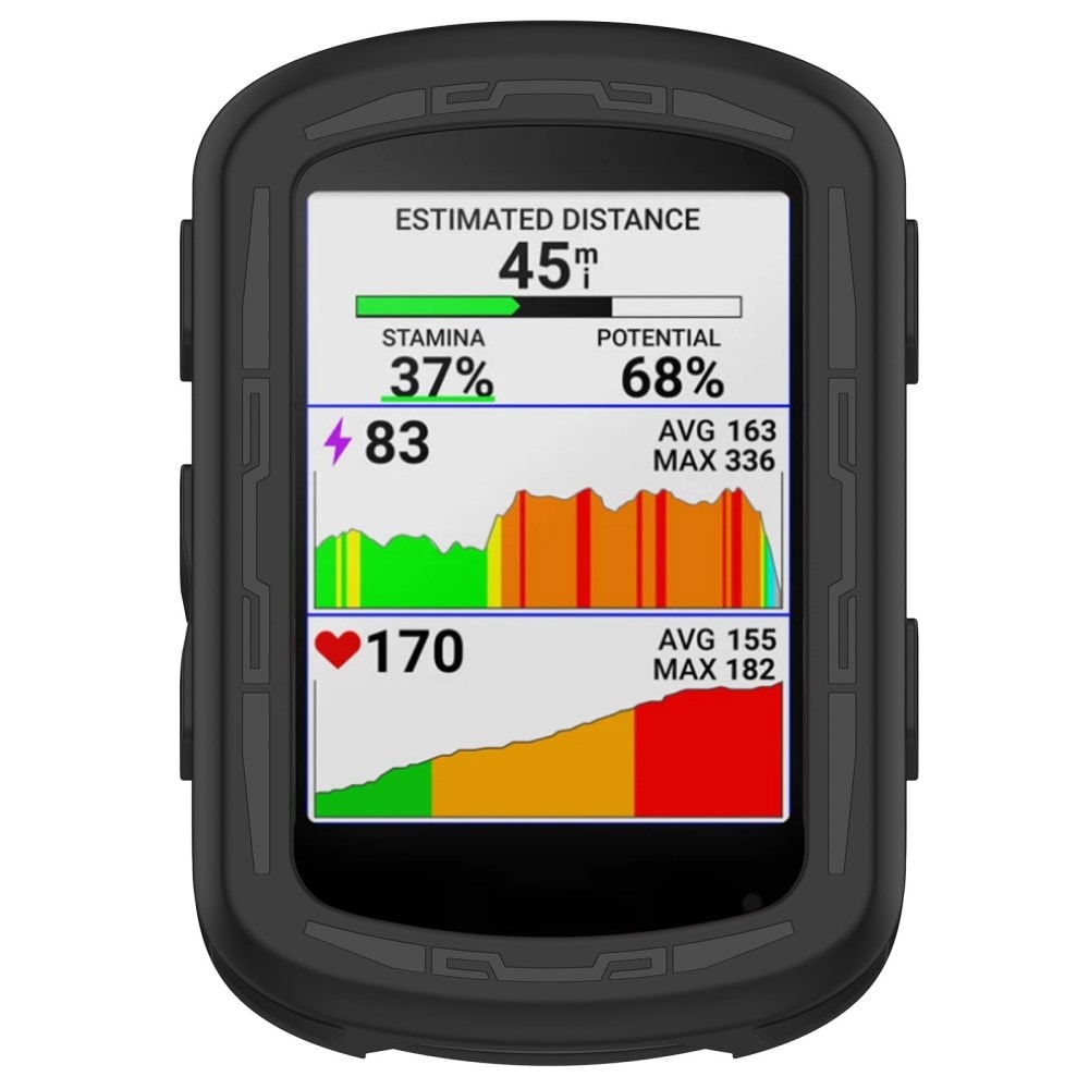 Garmin Edge 840/540 Beskyttende silikonecover, Sort