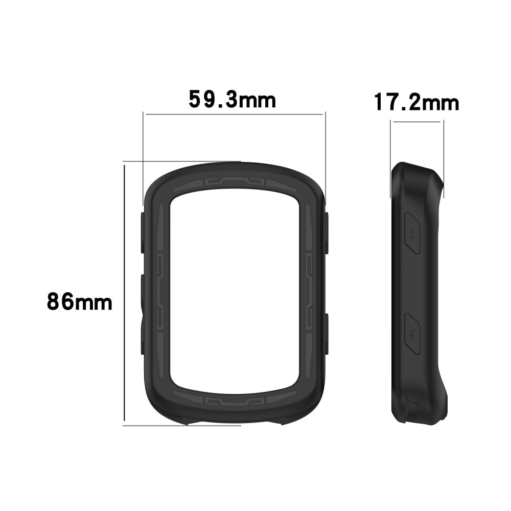Garmin Edge 840/540 Beskyttende silikonecover, Sort
