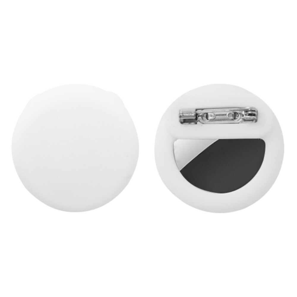 Apple AirTag Silikonecover med sikkerhedsnål, Hvid