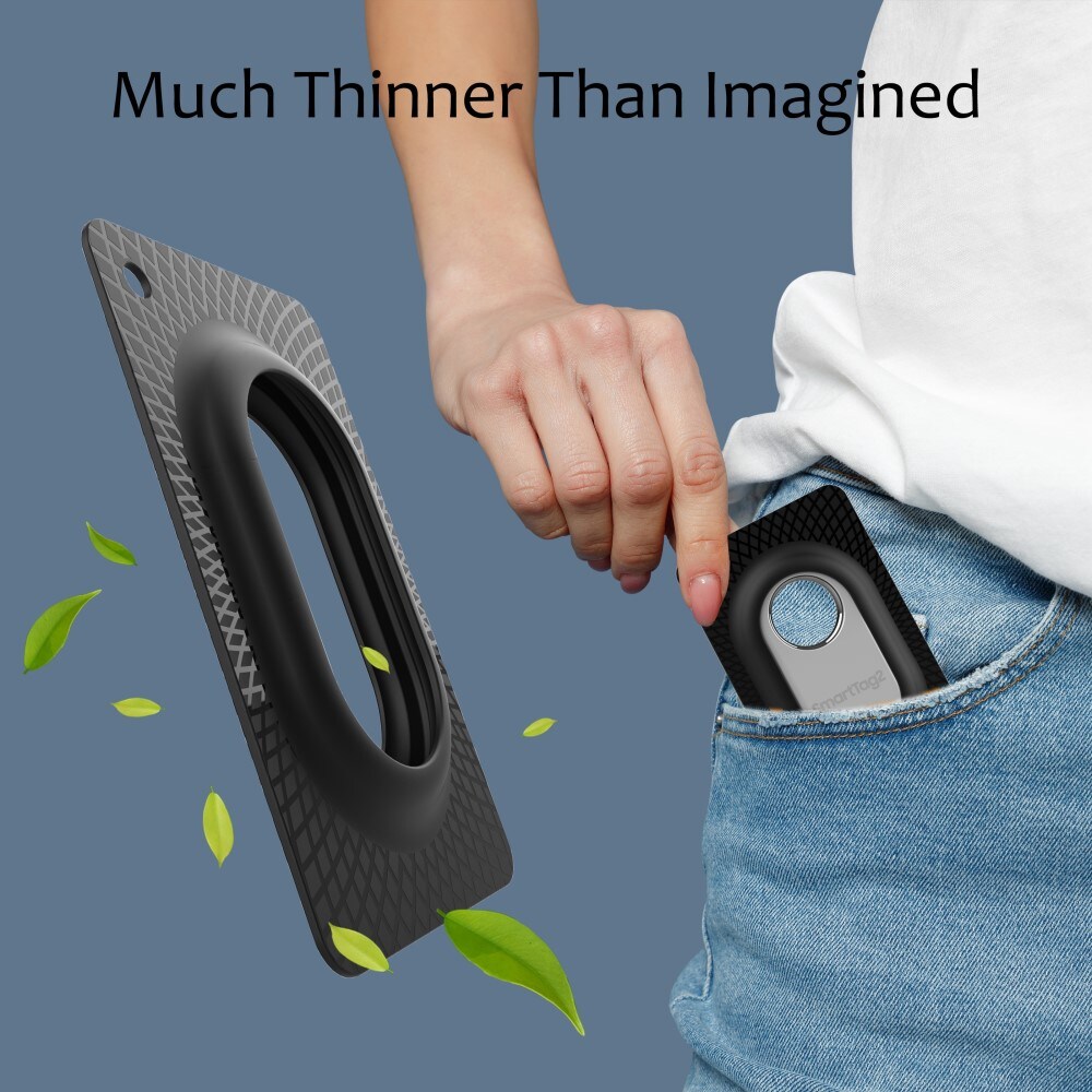 Samsung Galaxy SmartTag 2 Kortformat cover til pung, Sort
