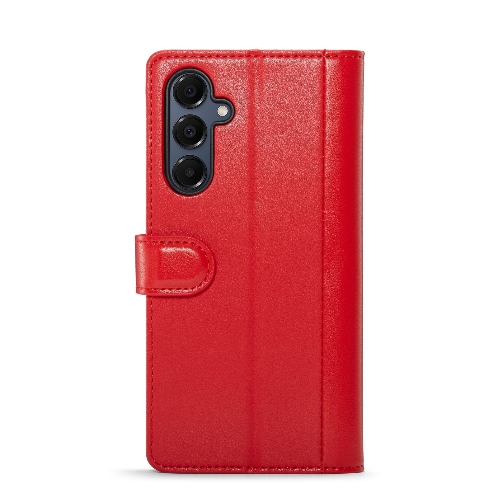 Samsung Galaxy A16 Pungetui i ægte læder, Rød