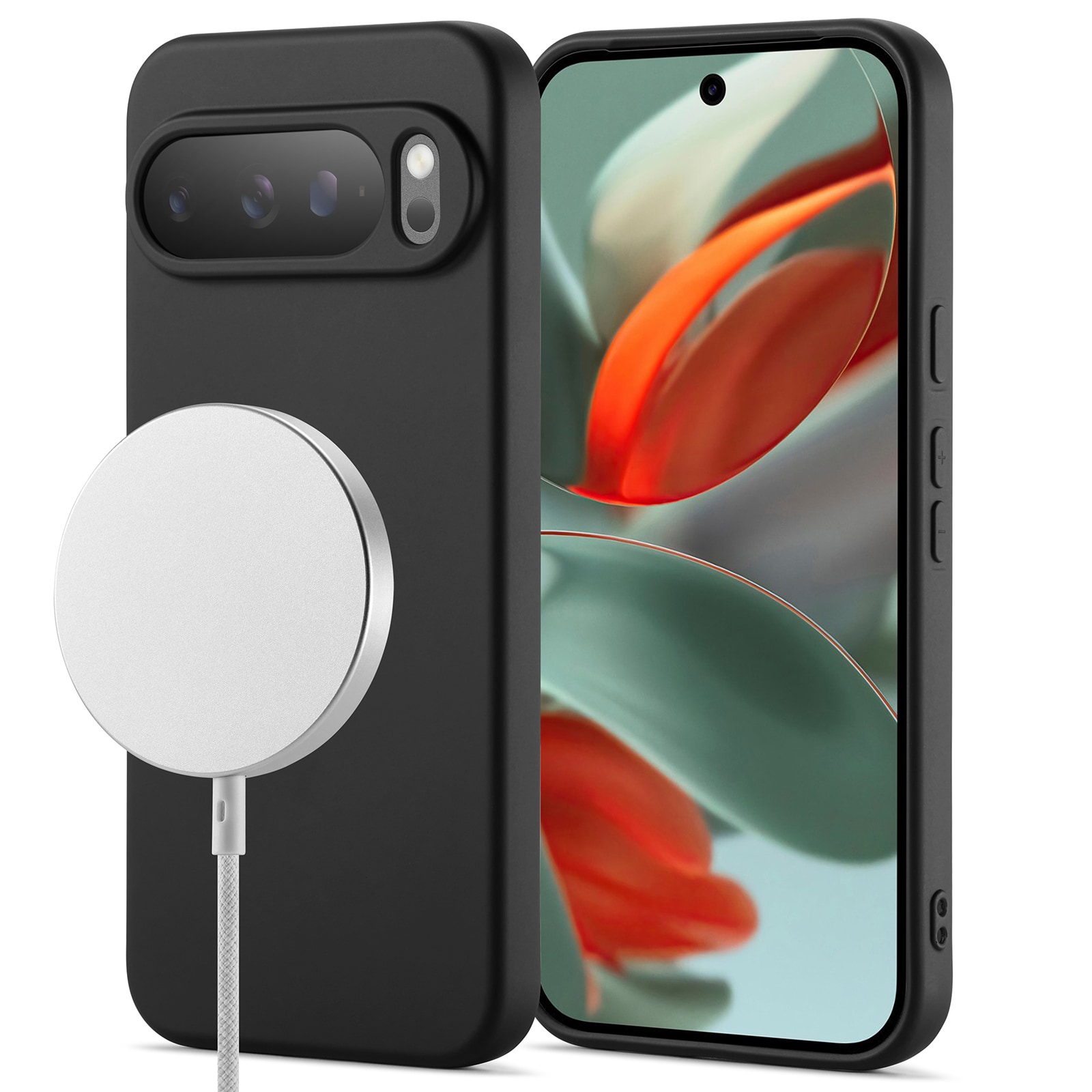 Google Pixel 10 Pro XL MagSafe mobilcover i TPU, Sort