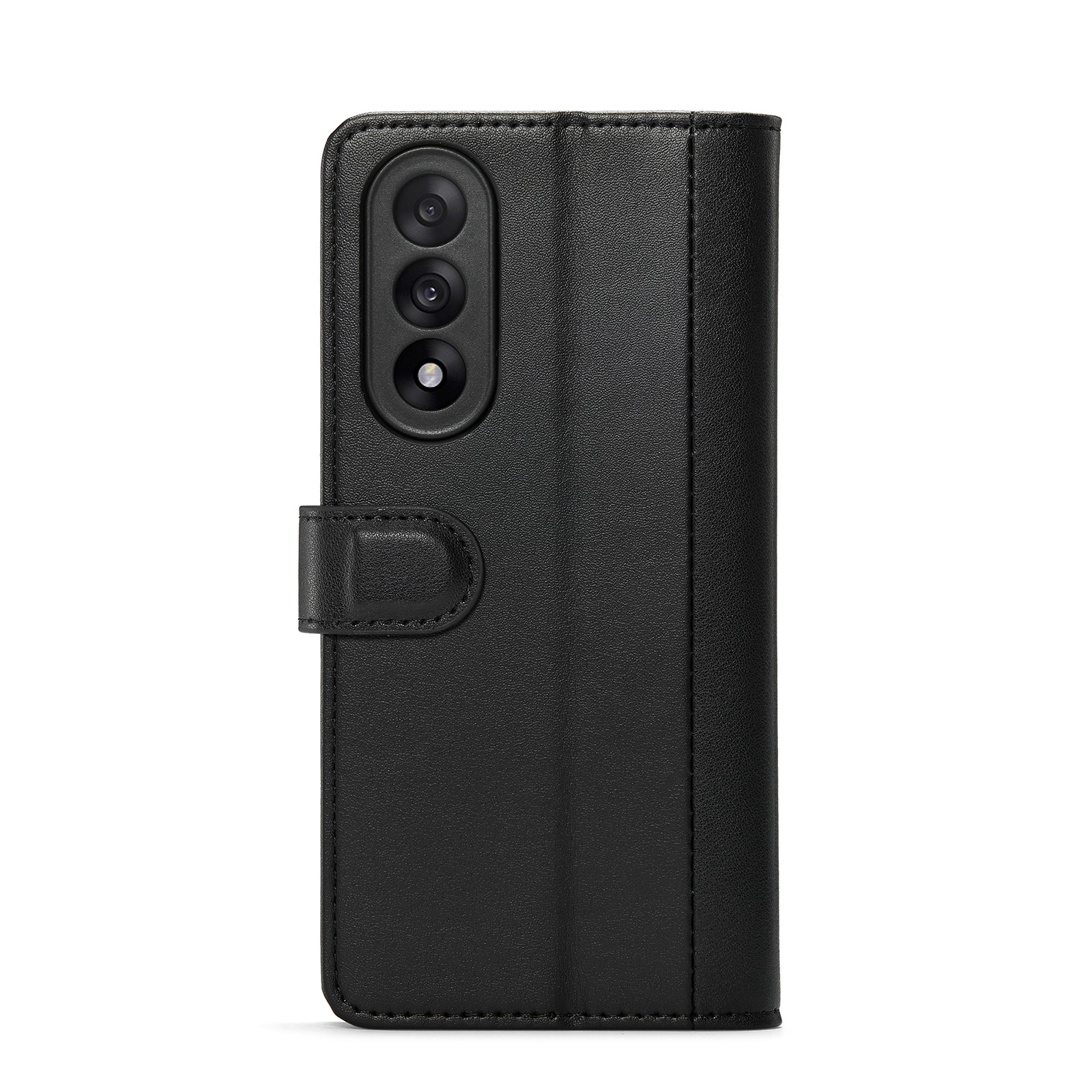  OnePlus Nord 5 Pungetui i ægte læder, Sort