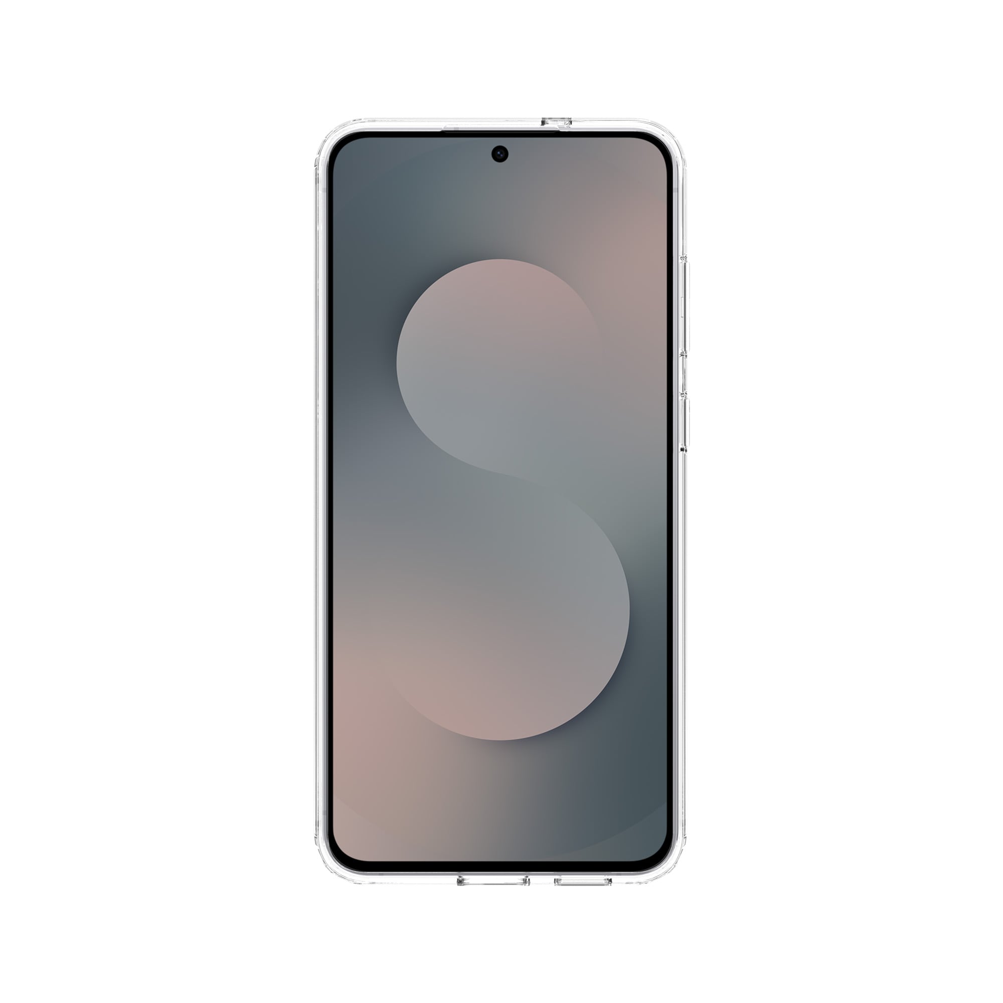 Samsung Galaxy S25 FE Crystal Hybrid-cover, Gennemsigtig