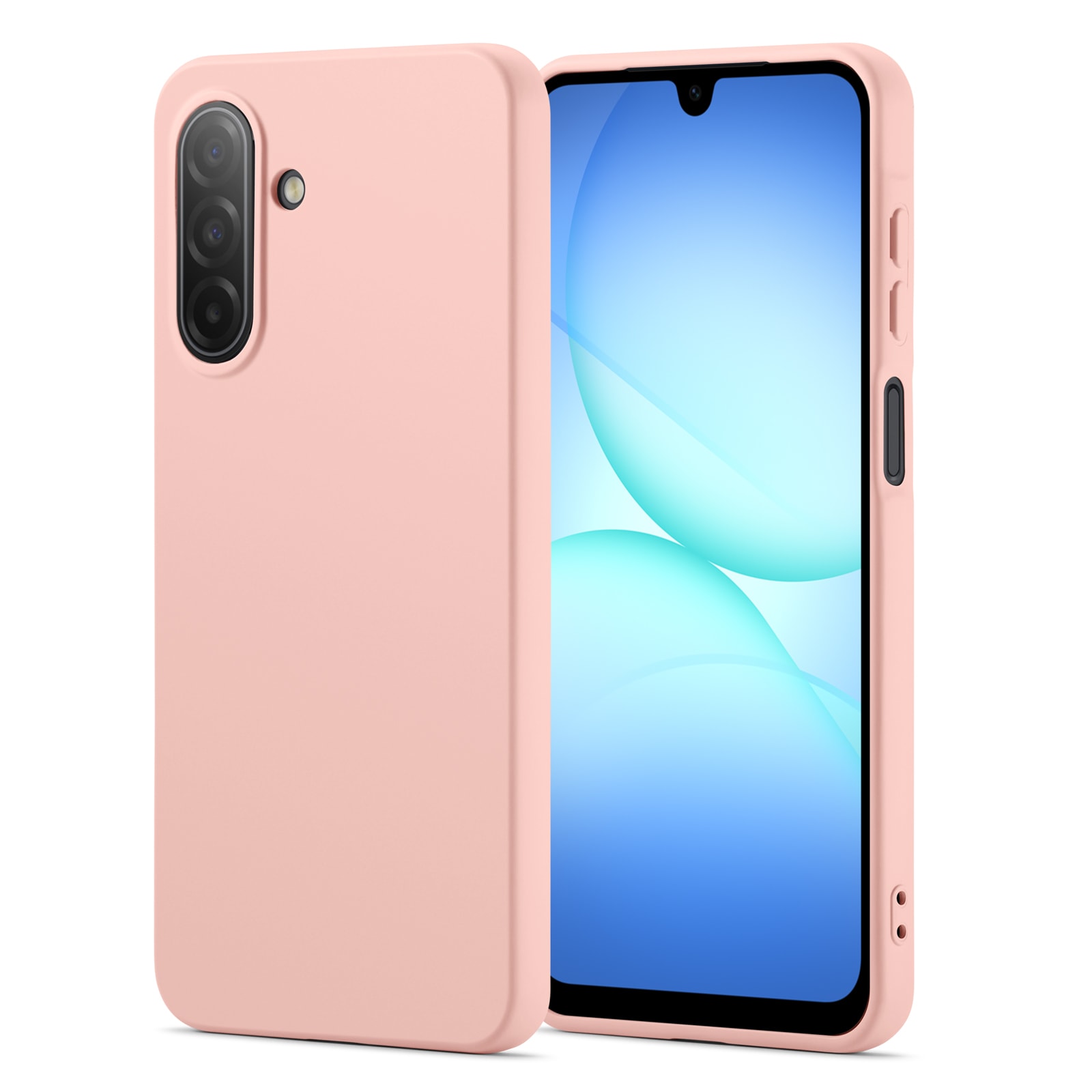 Samsung Galaxy A17 Mobilcover i TPU, Lyserød