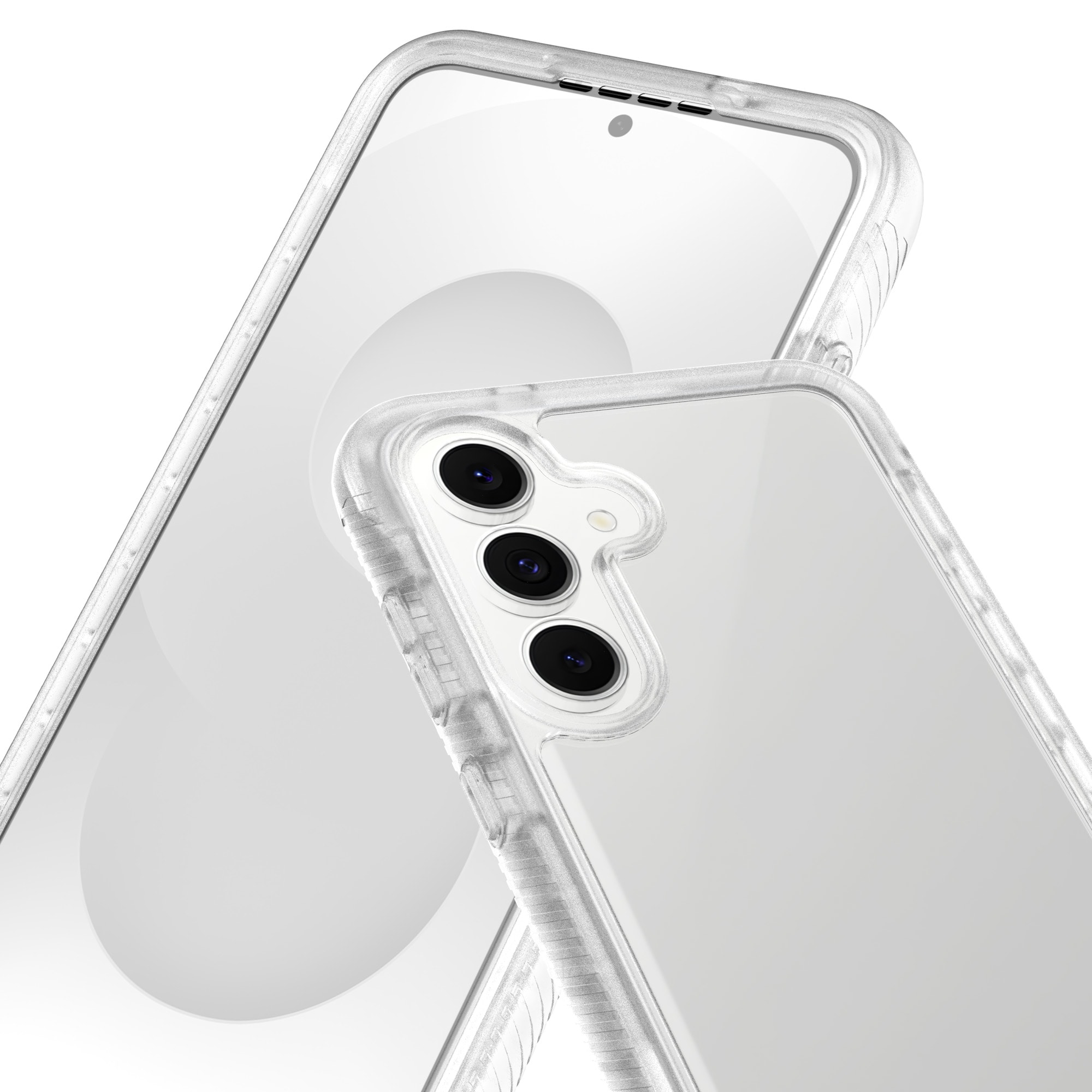 Samsung Galaxy S25 FE Mobilcover Full Protection, Gennemsigtig
