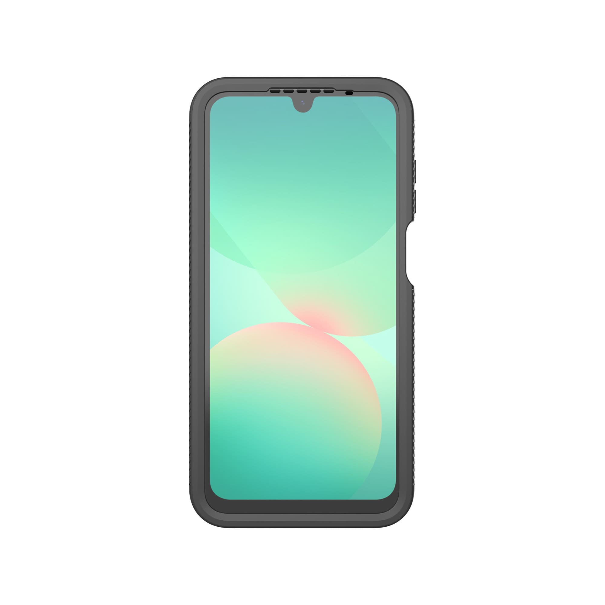 Samsung Galaxy A17 Mobilcover Full Protection, Sort/gennemsigtig
