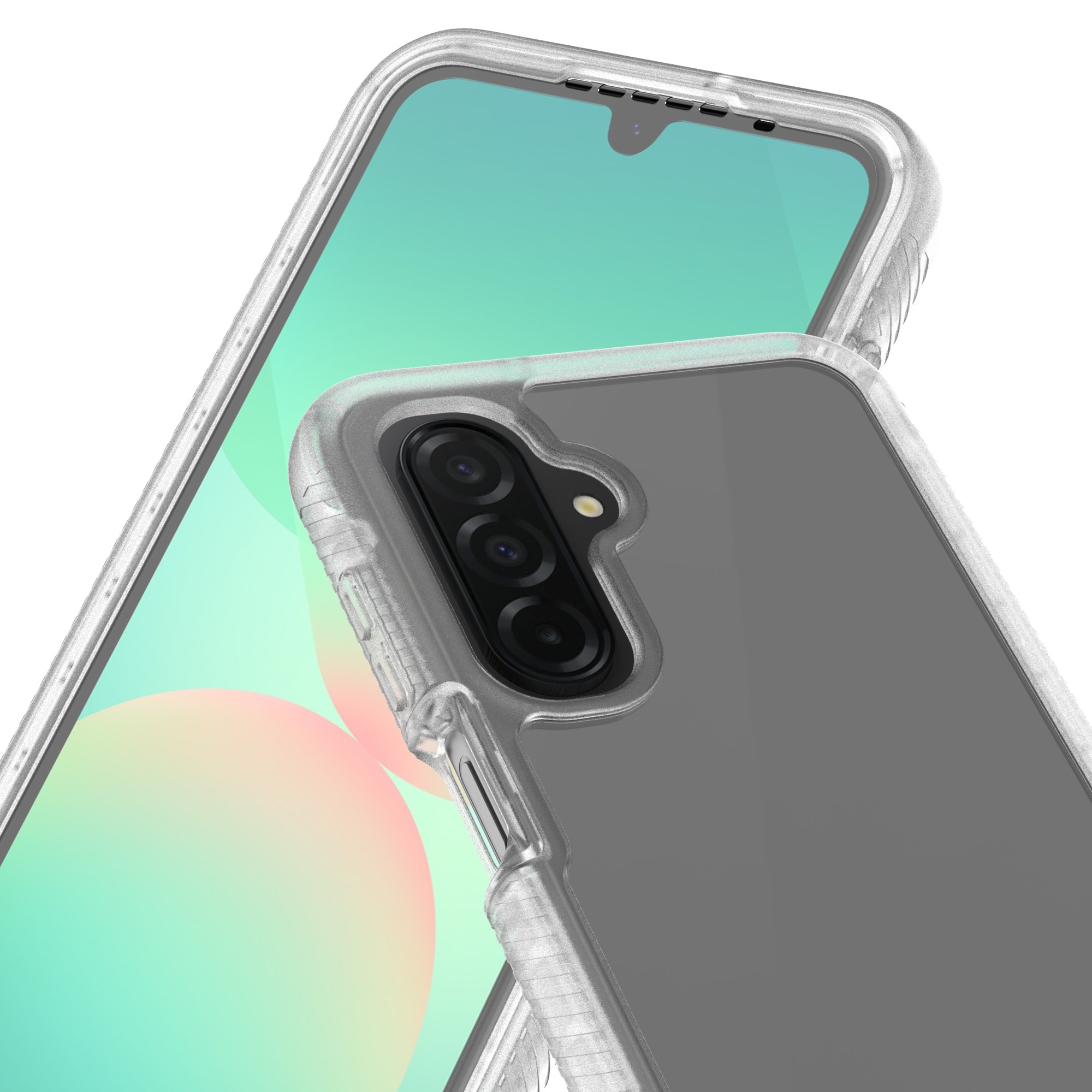 Samsung Galaxy A17 Mobilcover Full Protection, Gennemsigtig