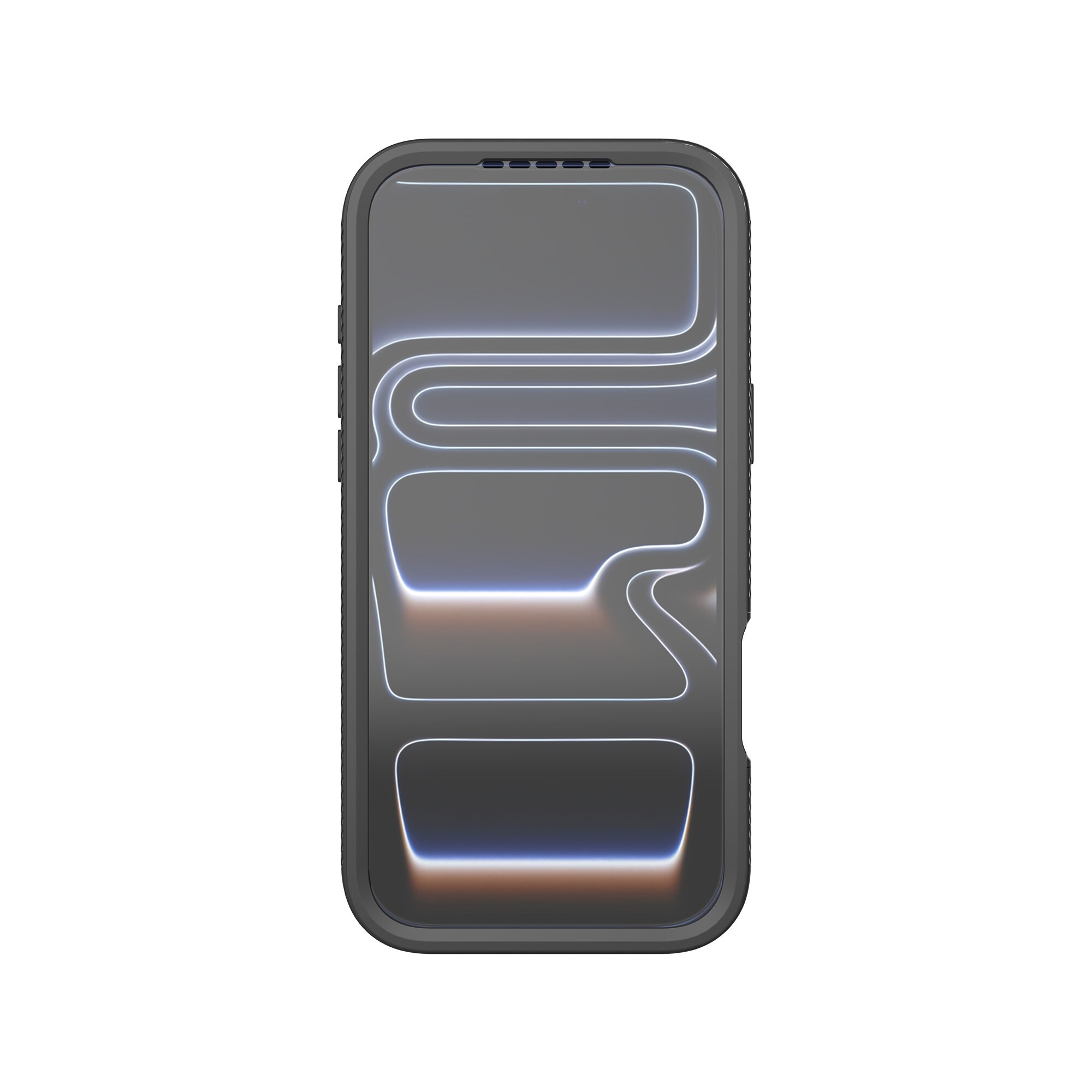 iPhone 17 Pro Max Mobilcover Magnetisk Full Protection, Sort/gennemsigtig