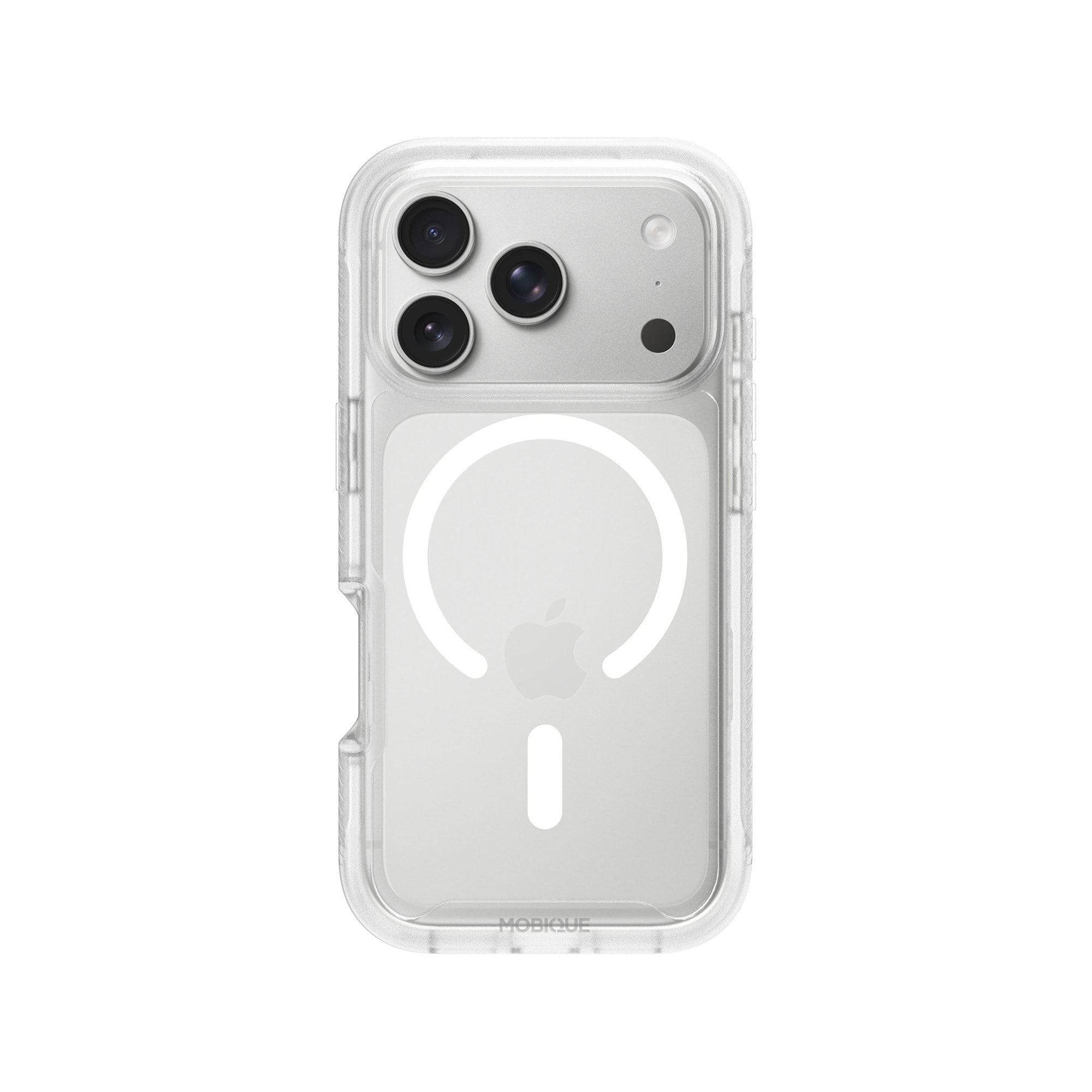 iPhone 17 Pro Mobilcover Magnetisk Full Protection, Gennemsigtig