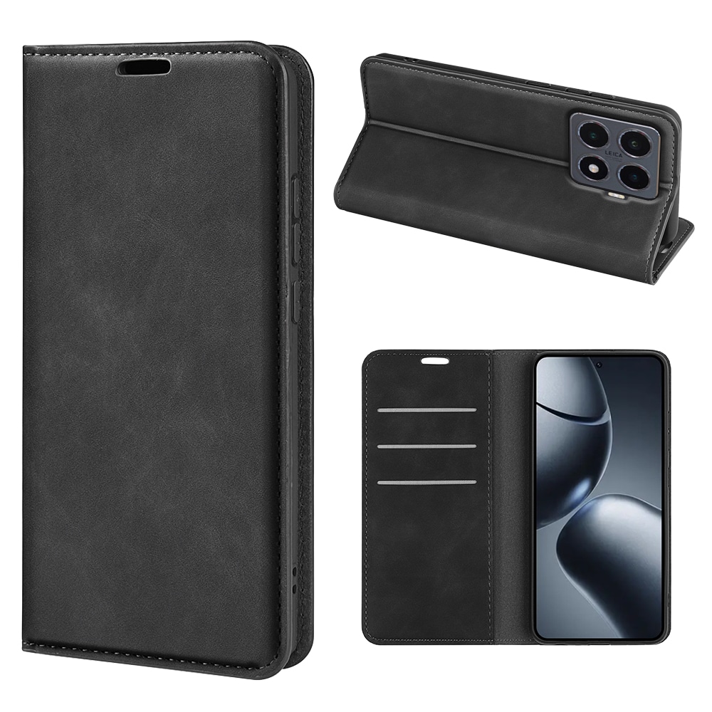 Xiaomi 15T Slankt etui med kortholder, Sort
