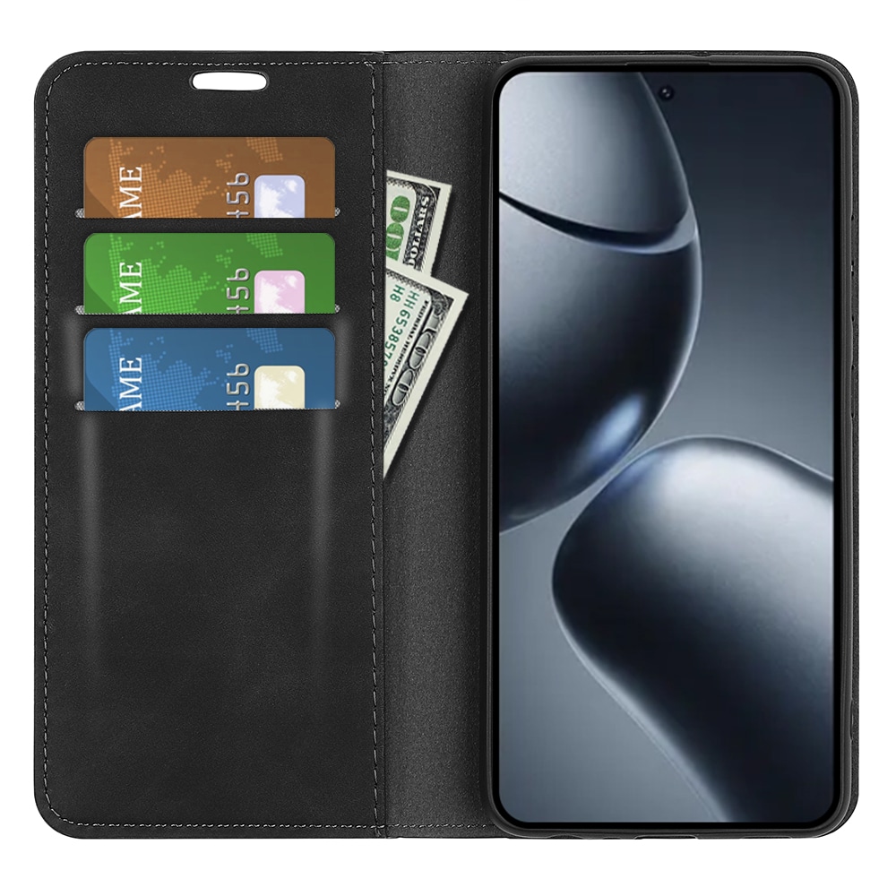 Xiaomi 15T Slankt etui med kortholder, Sort