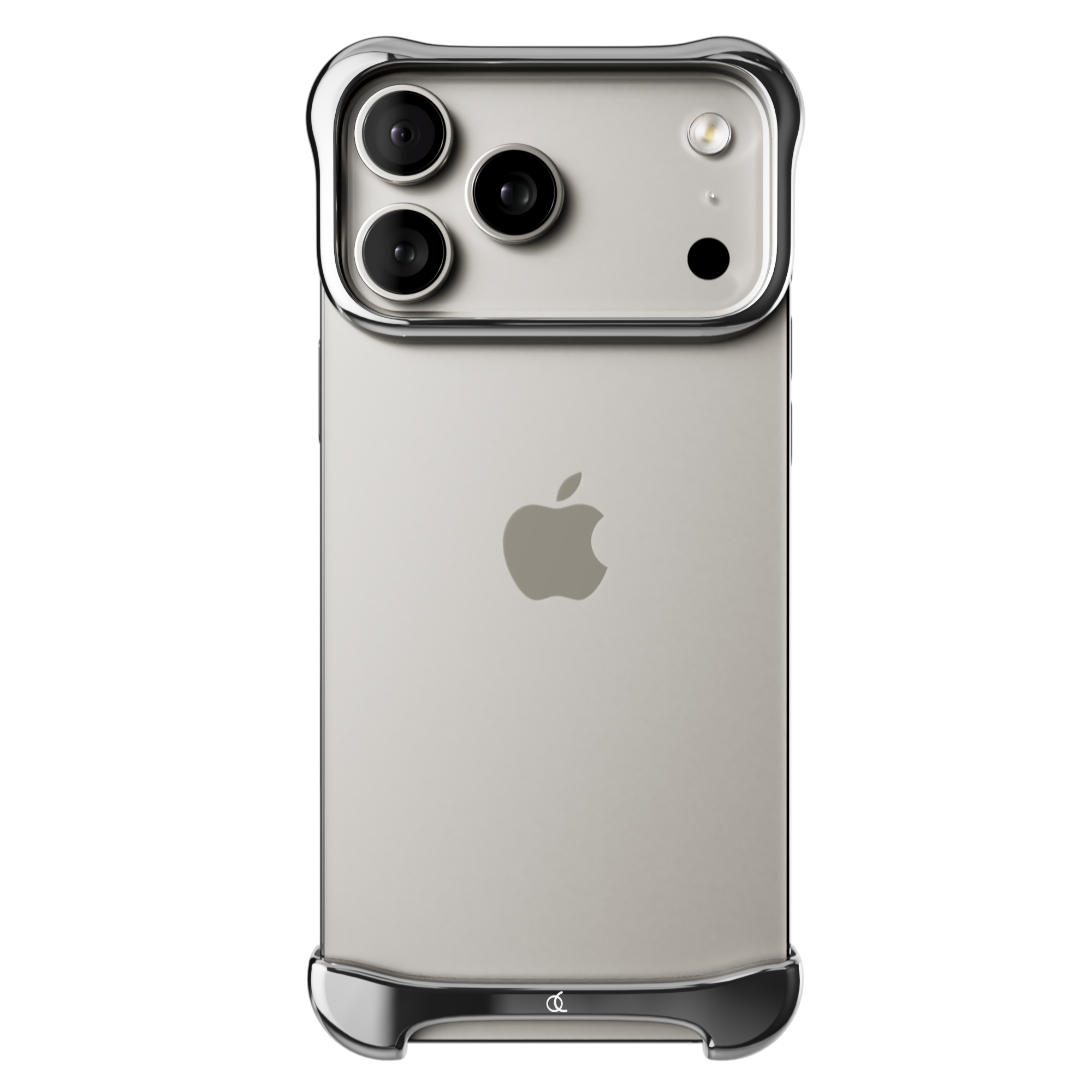iPhone 17 Pro Max Cover Aluminum, Polished Silver
