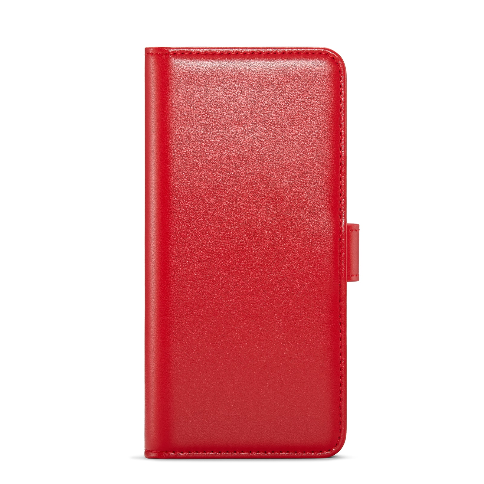 Samsung Galaxy S25 FE Pungetui i ægte læder, Rød