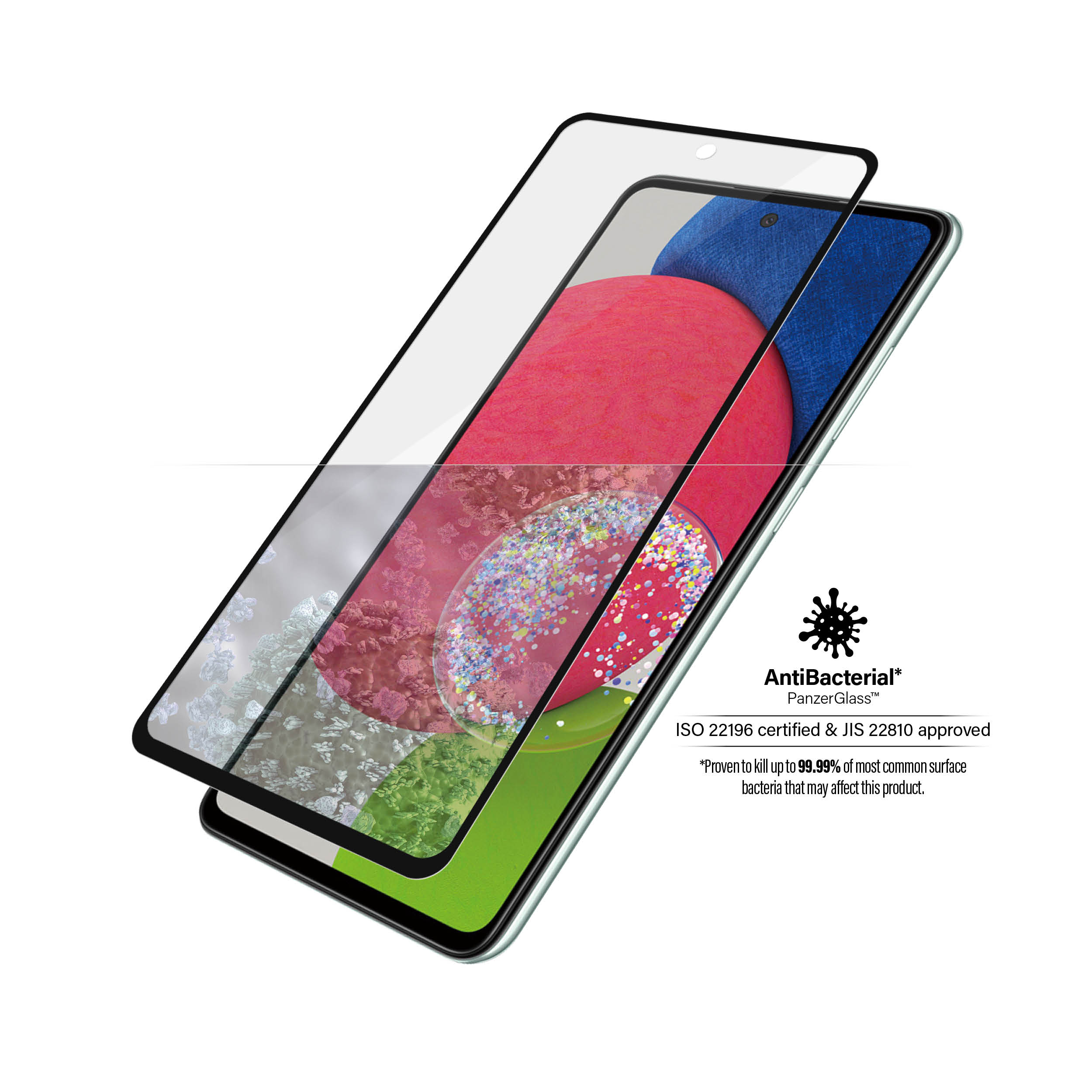 Samsung Galaxy A52 5G Skærmbeskytter i ridsefast hærdet glas - Edge-to-Edge