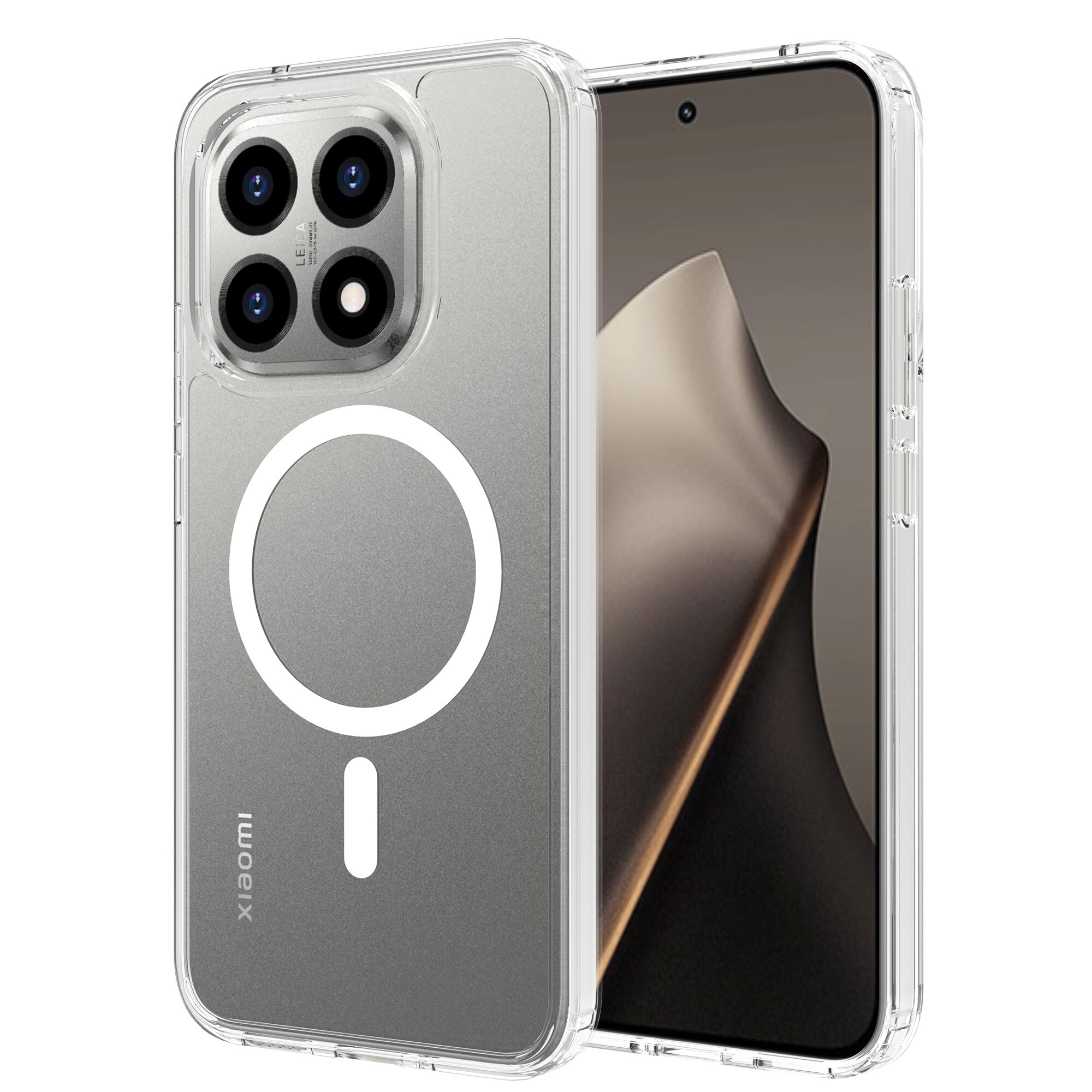 Xiaomi 15T MagSafe Hybrid-cover, Gennemsigtig